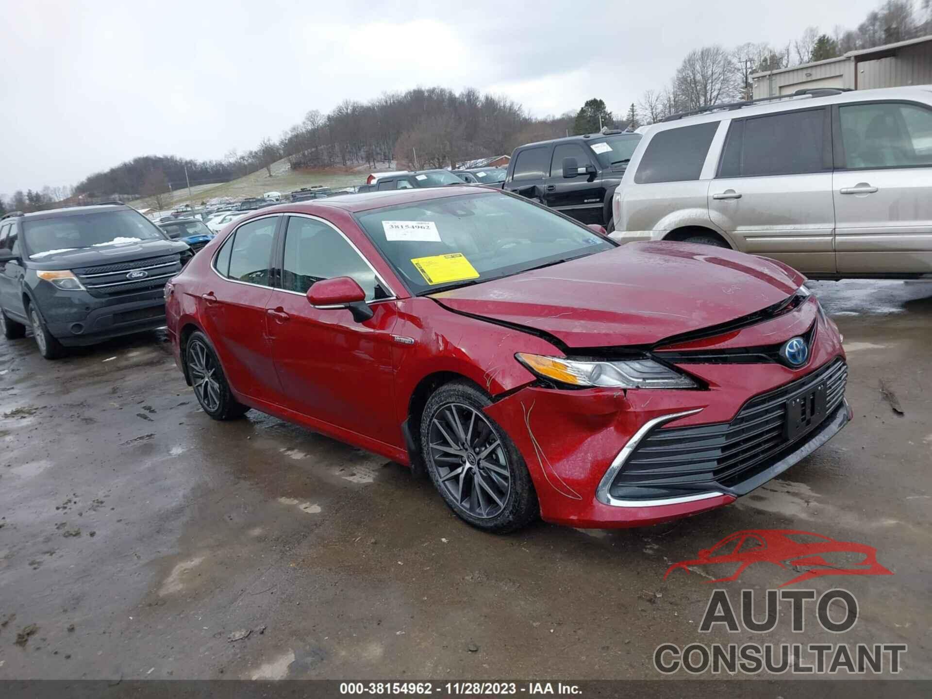 TOYOTA CAMRY 2021 - 4T1F31AK1MU554133