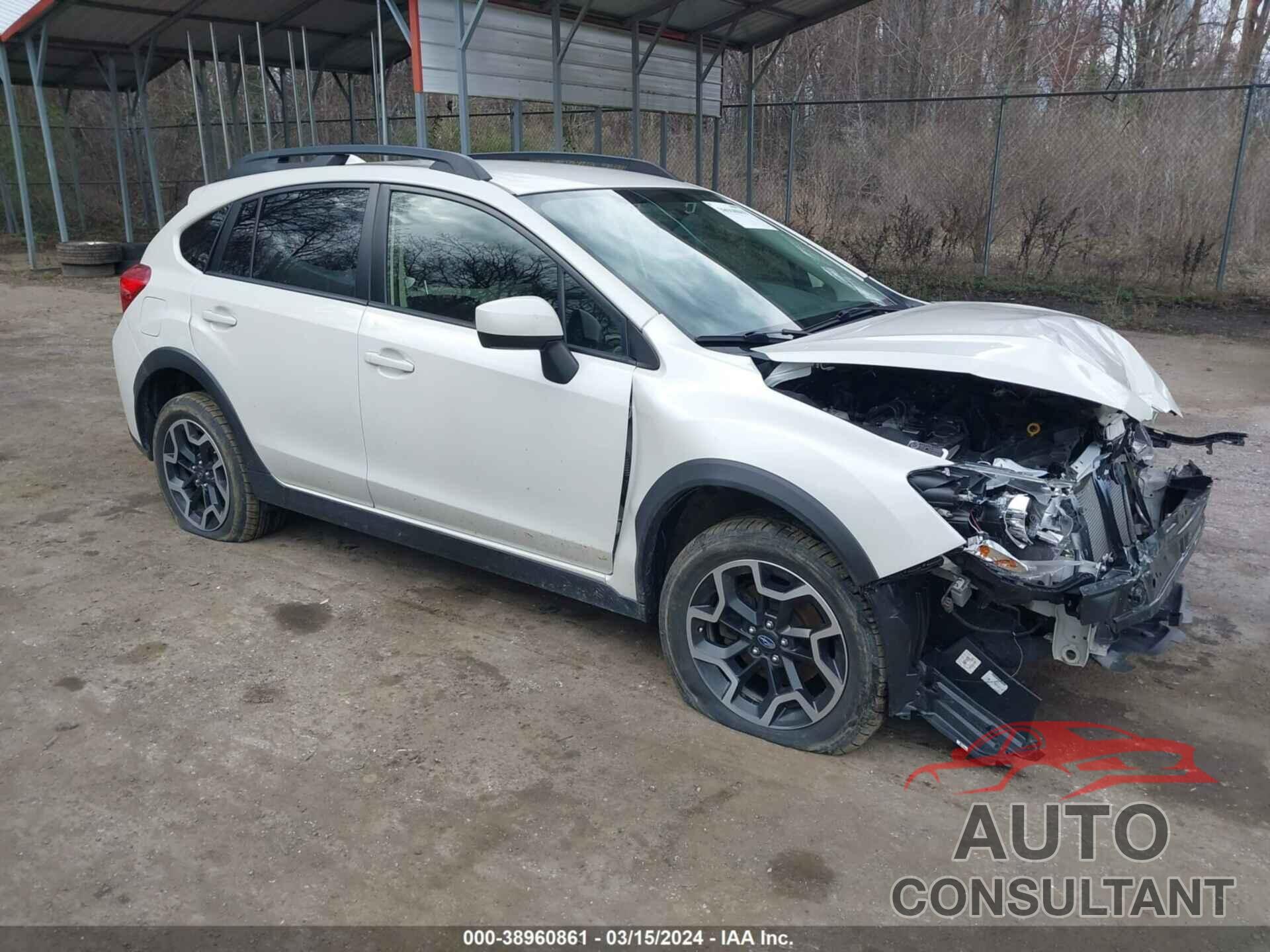 SUBARU CROSSTREK 2017 - JF2GPADCXH8261297