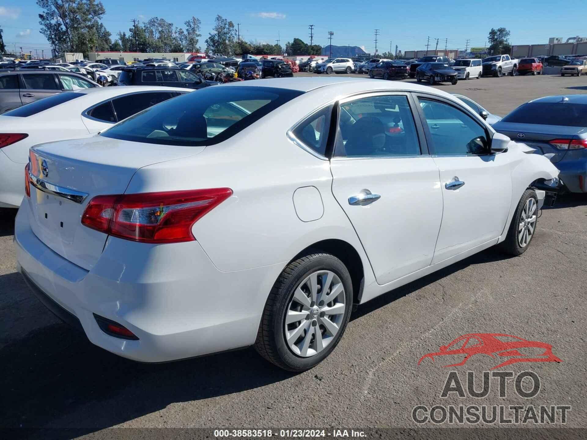 NISSAN SENTRA 2019 - 3N1AB7AP6KY201898