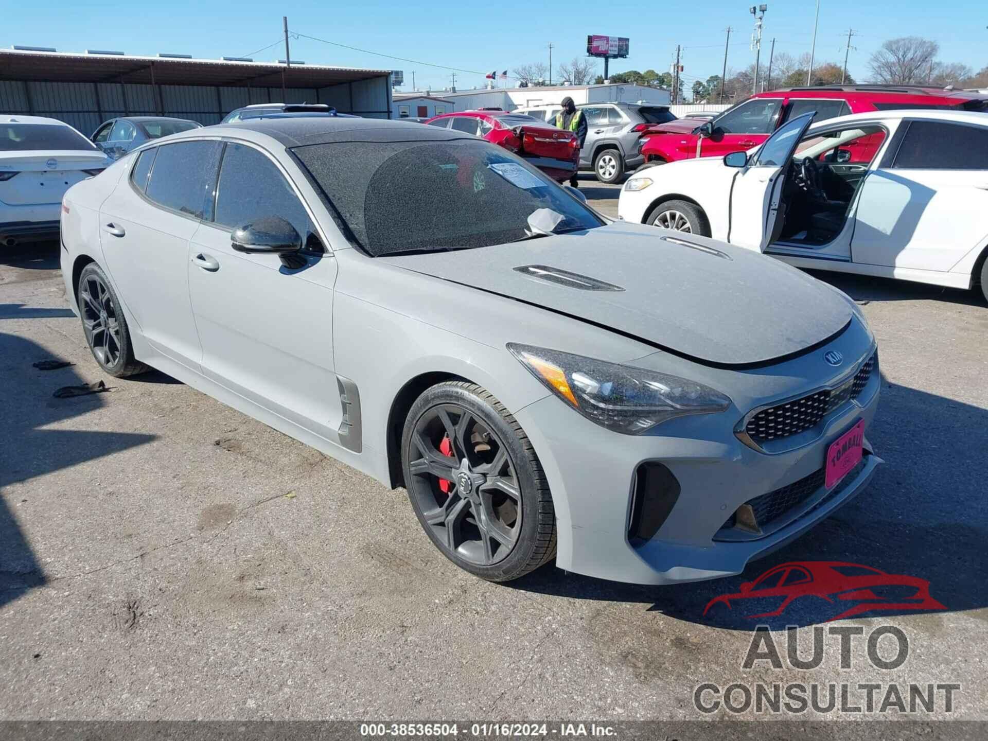 KIA STINGER 2020 - KNAE55LC8L6073495