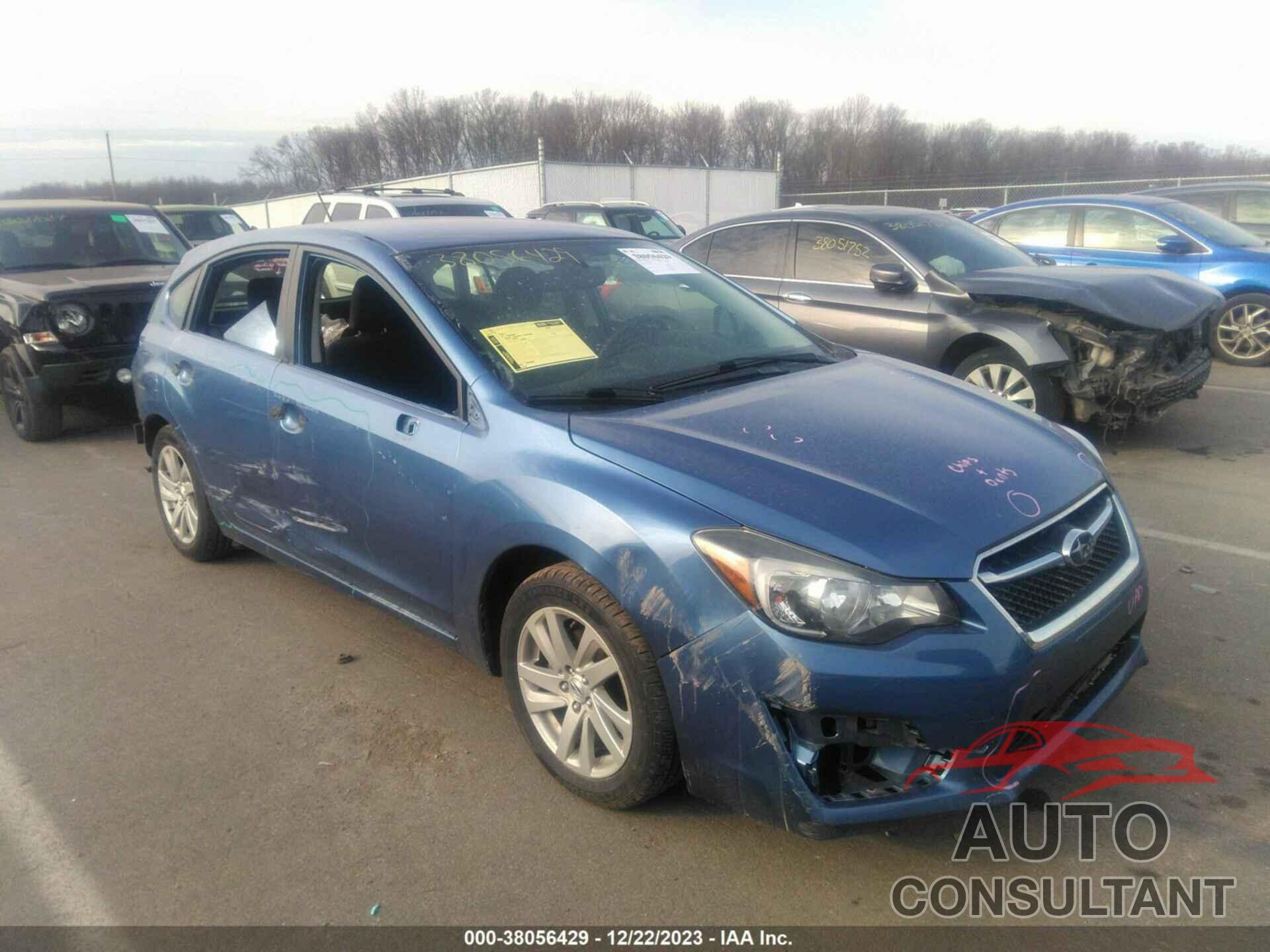 SUBARU IMPREZA 2015 - JF1GPAC64F8311351