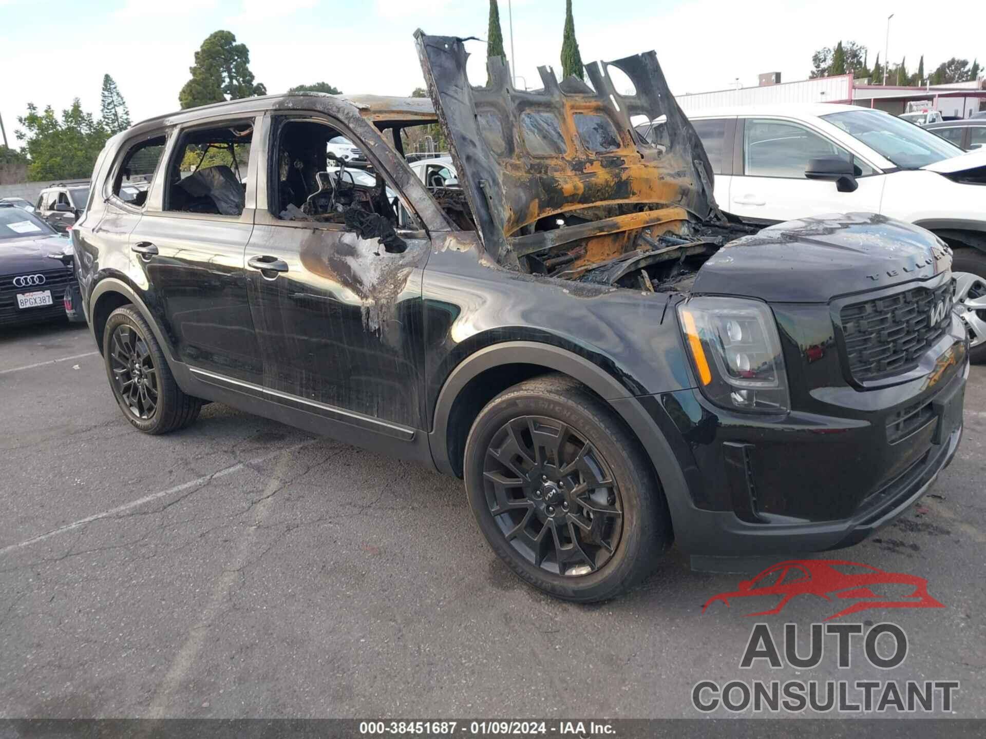 KIA TELLURIDE 2022 - 5XYP3DHC1NG257911