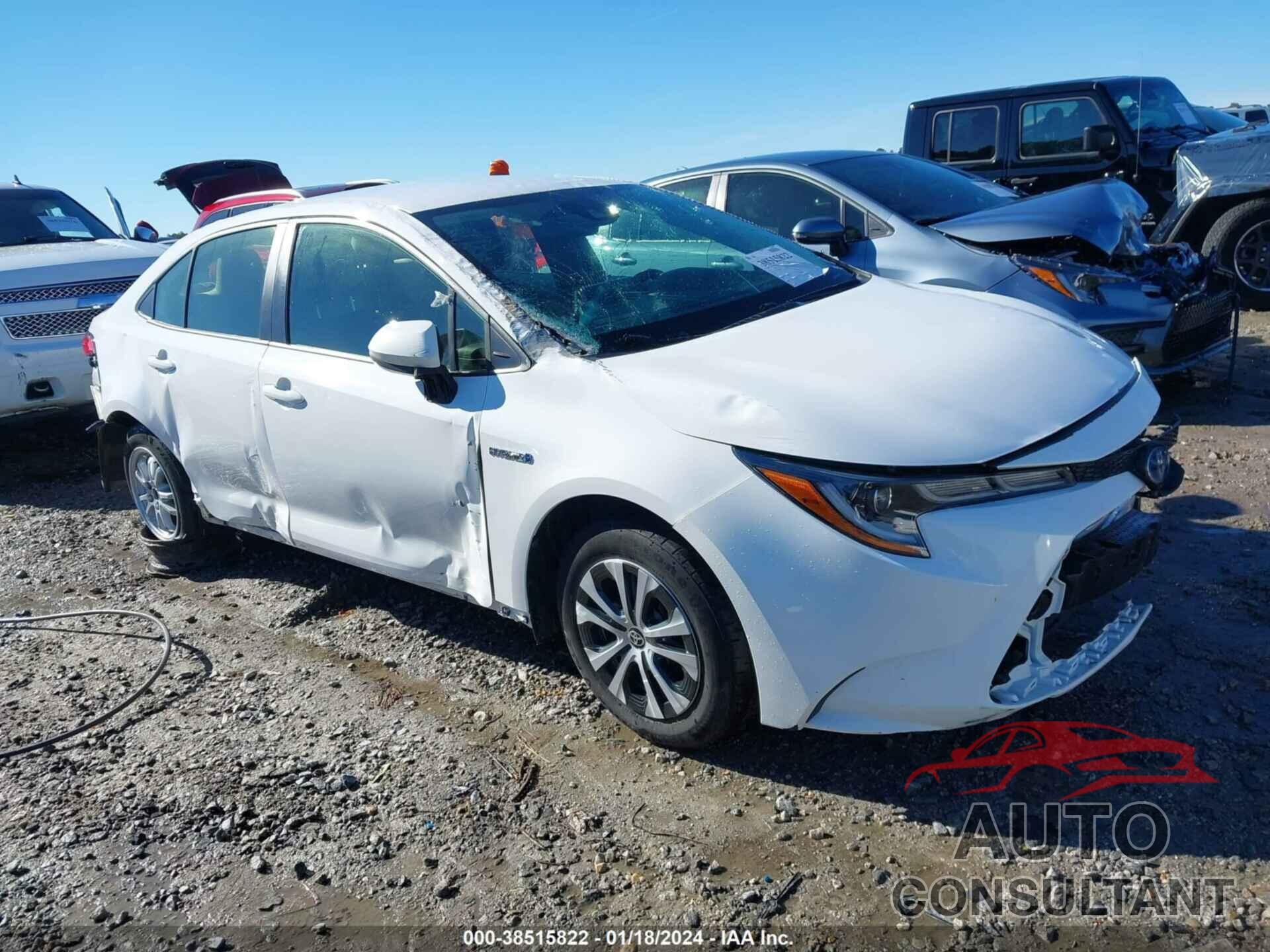 TOYOTA COROLLA 2020 - JTDEBRBE2LJ028376