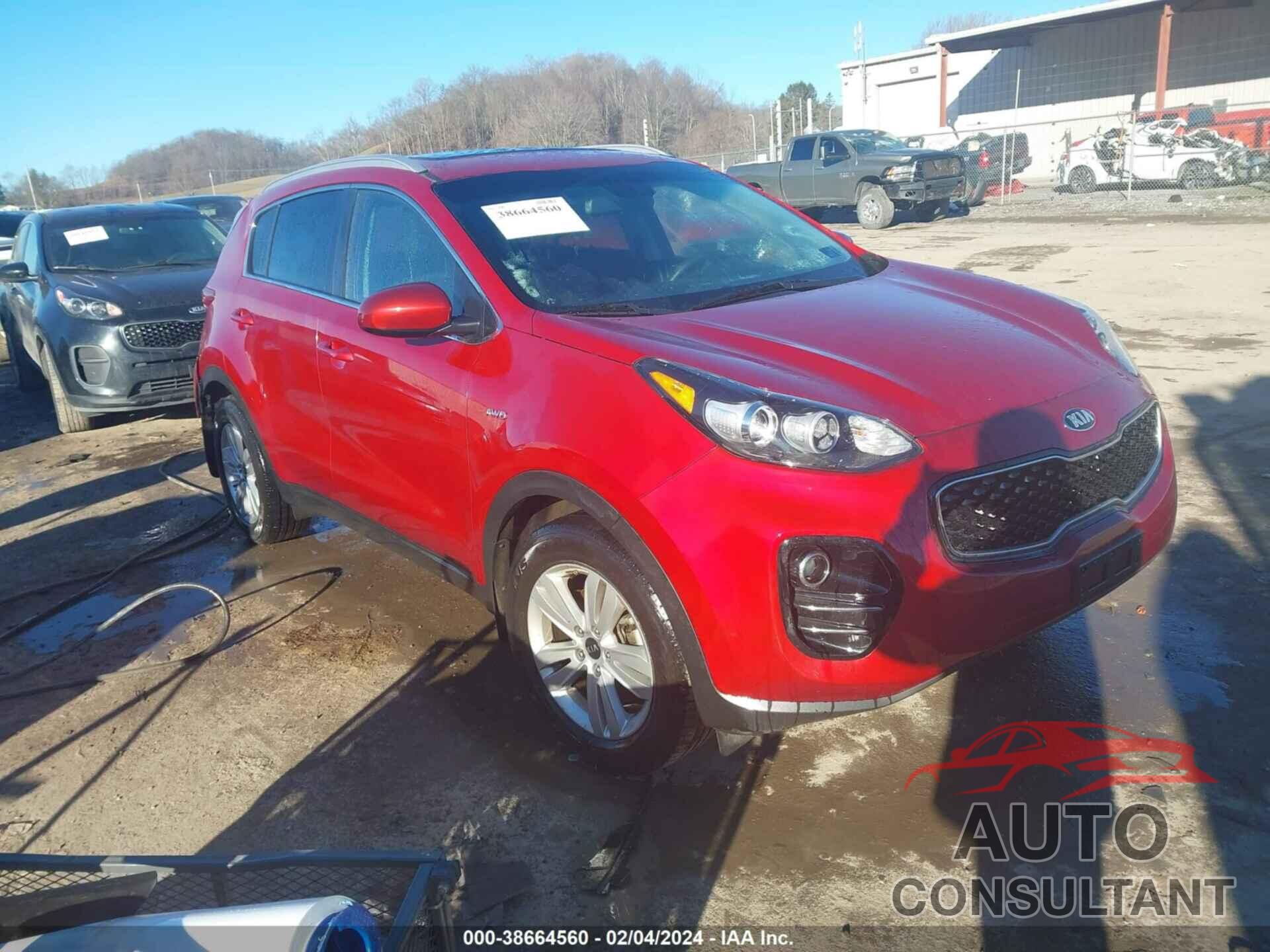 KIA SPORTAGE 2018 - KNDPMCAC0J7378955