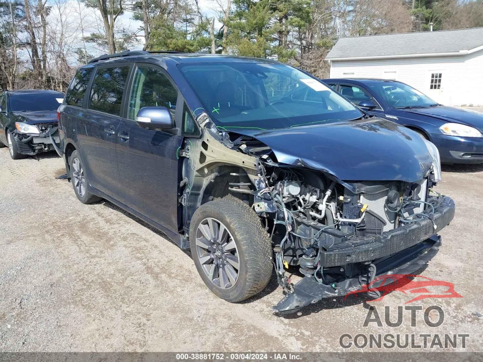 TOYOTA SIENNA 2020 - 5TDDZ3DCXLS234287