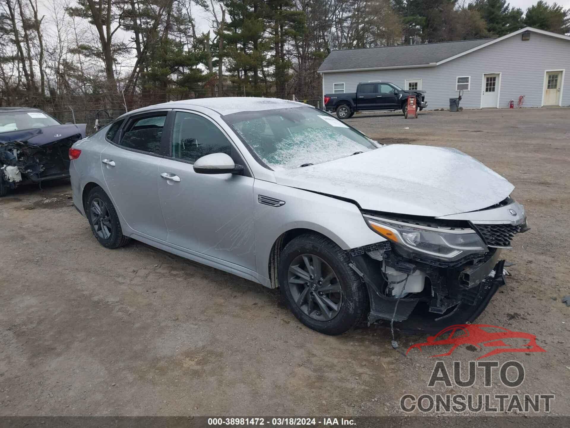 KIA OPTIMA 2019 - 5XXGT4L37KG376764