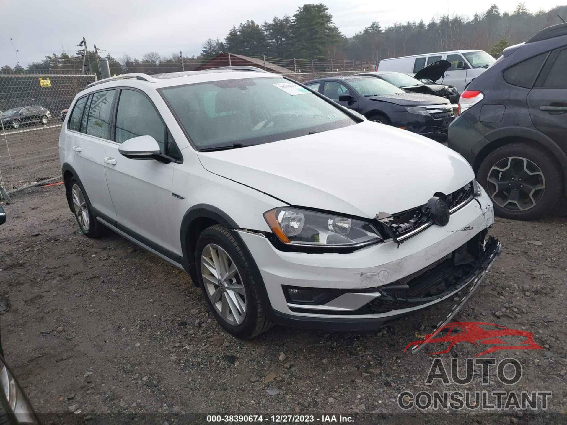VOLKSWAGEN GOLF ALLTRACK 2017 - 3VWH17AU9HM533500