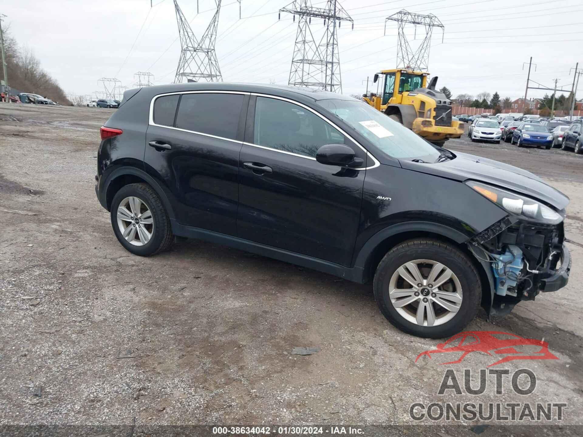 KIA SPORTAGE 2018 - KNDPMCAC1J7370346