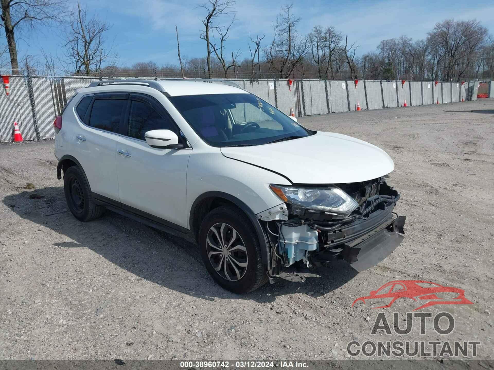 NISSAN ROGUE 2017 - 5N1AT2MV6HC823597