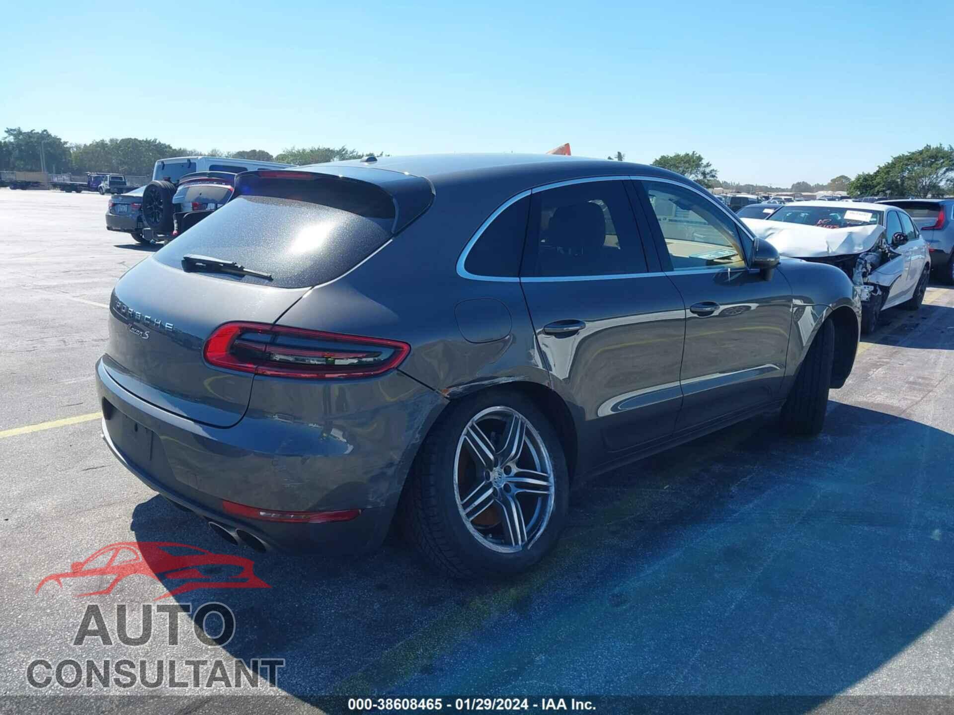 PORSCHE MACAN 2016 - WP1AB2A52GLB54690