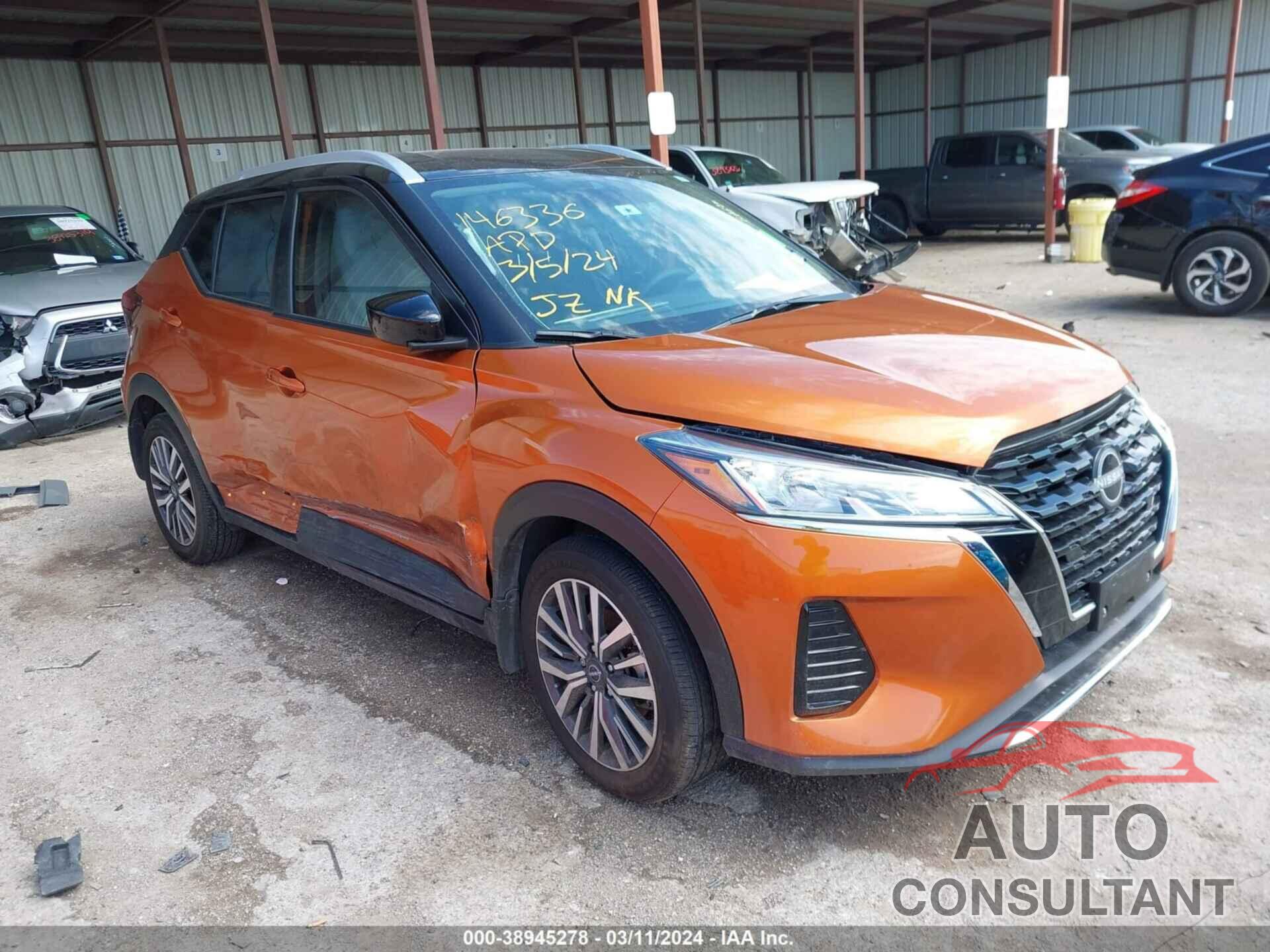 NISSAN KICKS 2023 - 3N1CP5CV3PL562942