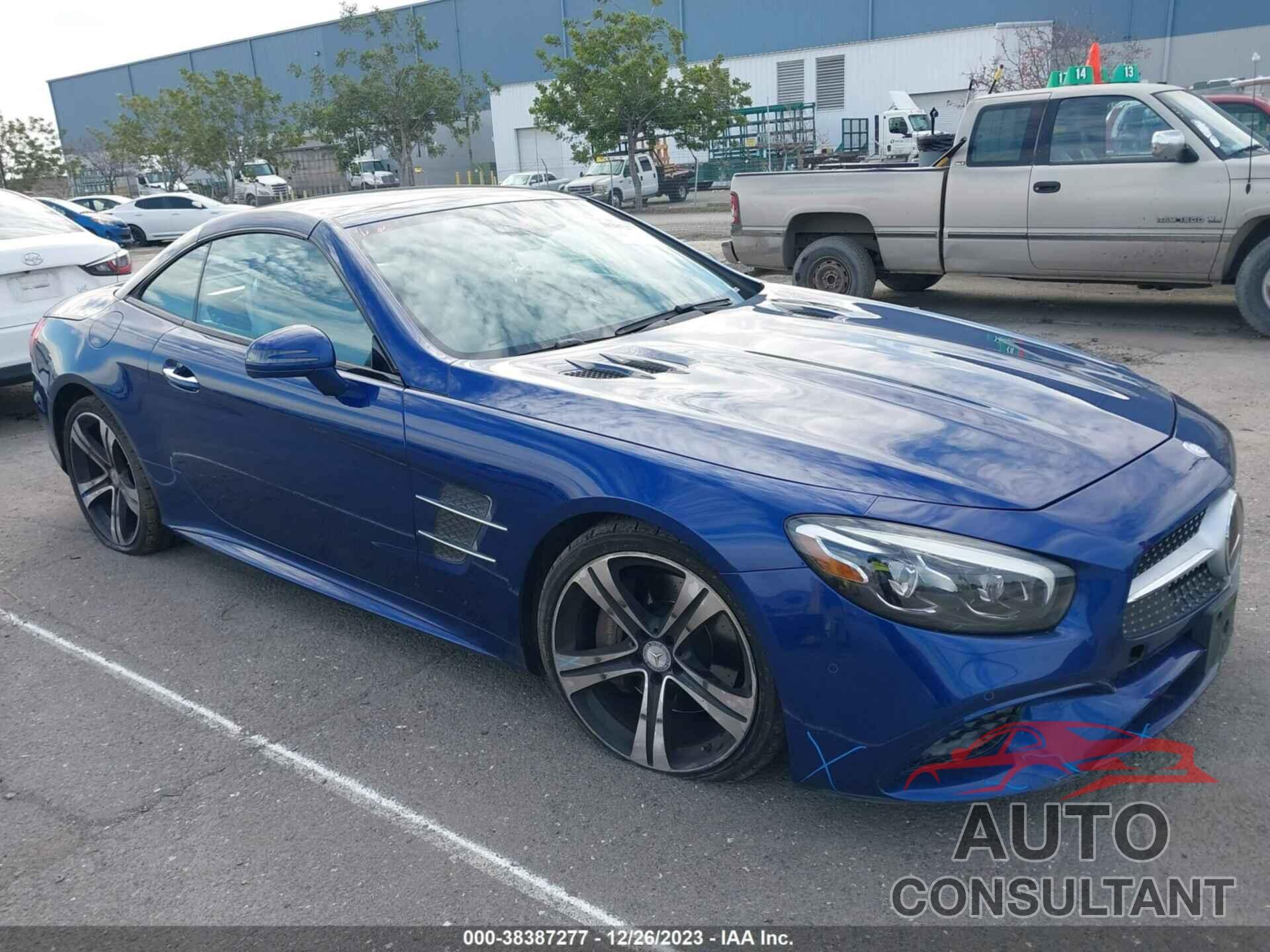 MERCEDES-BENZ SL 450 2017 - WDDJK6GA2HF043981