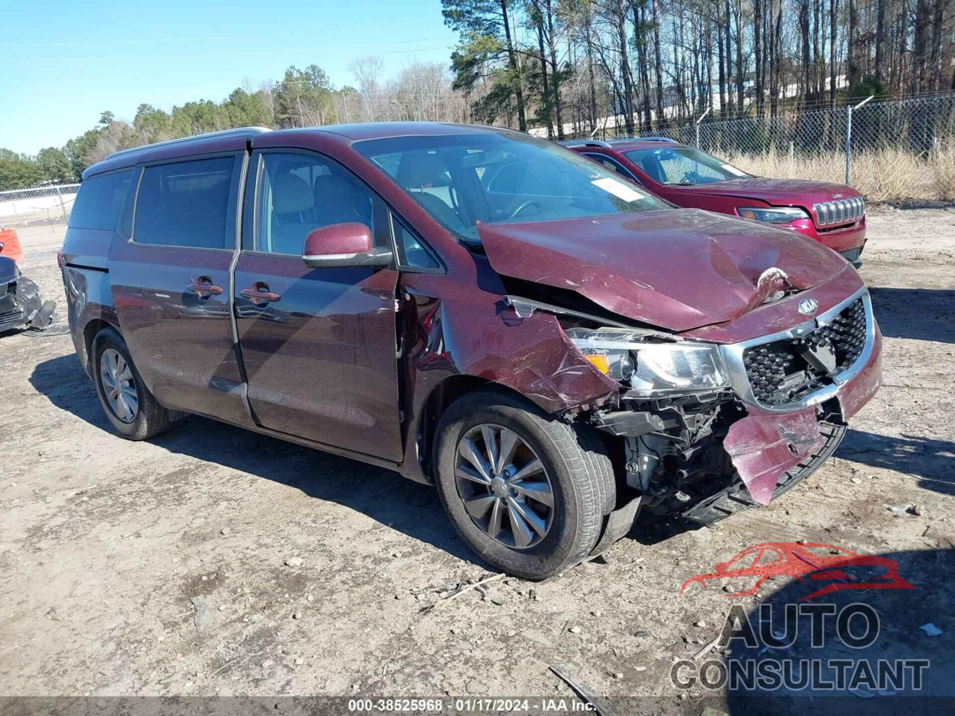 KIA SEDONA 2016 - KNDMB5C13G6190610