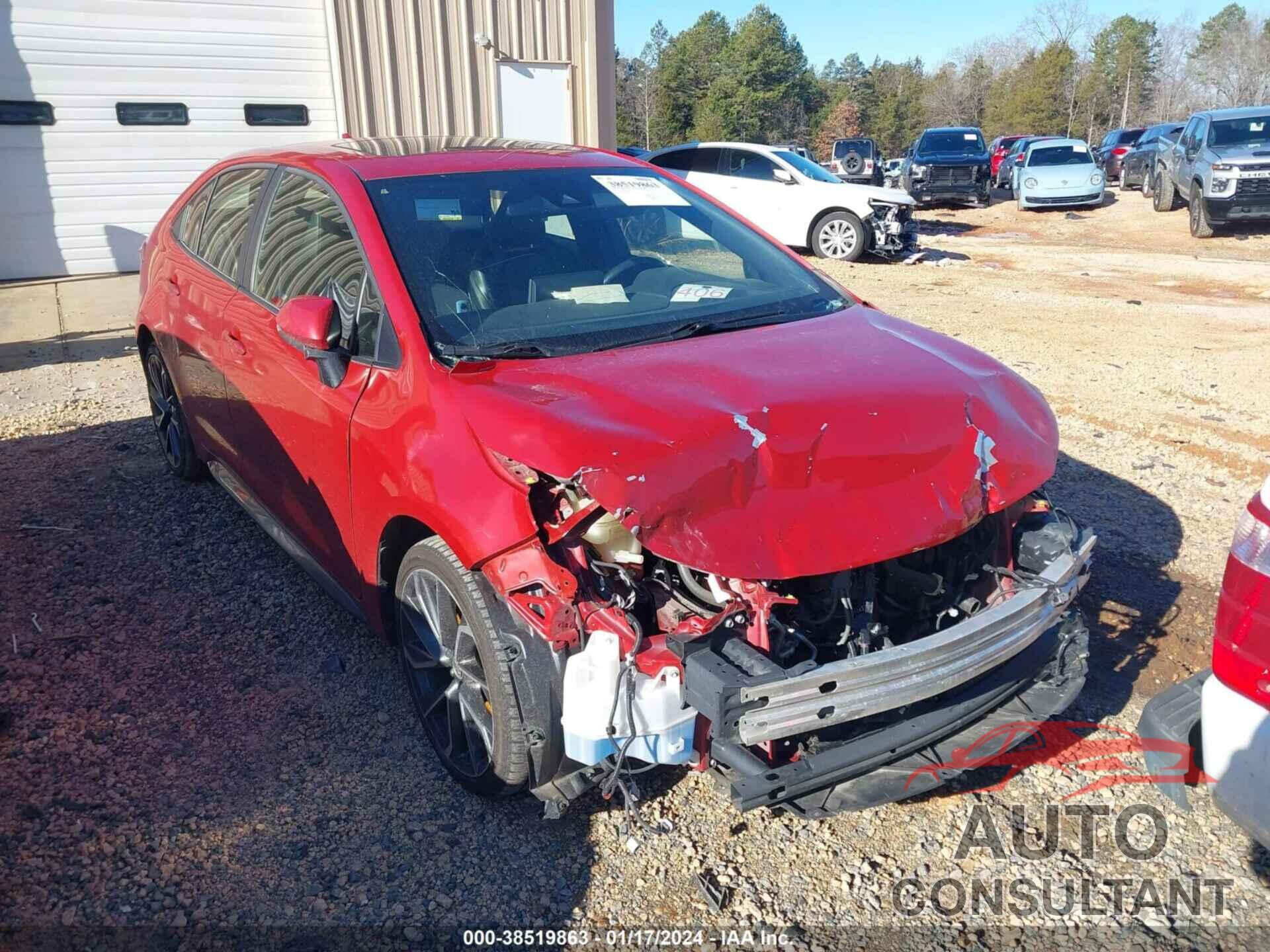 TOYOTA COROLLA 2020 - JTDR4RCEXLJ007145