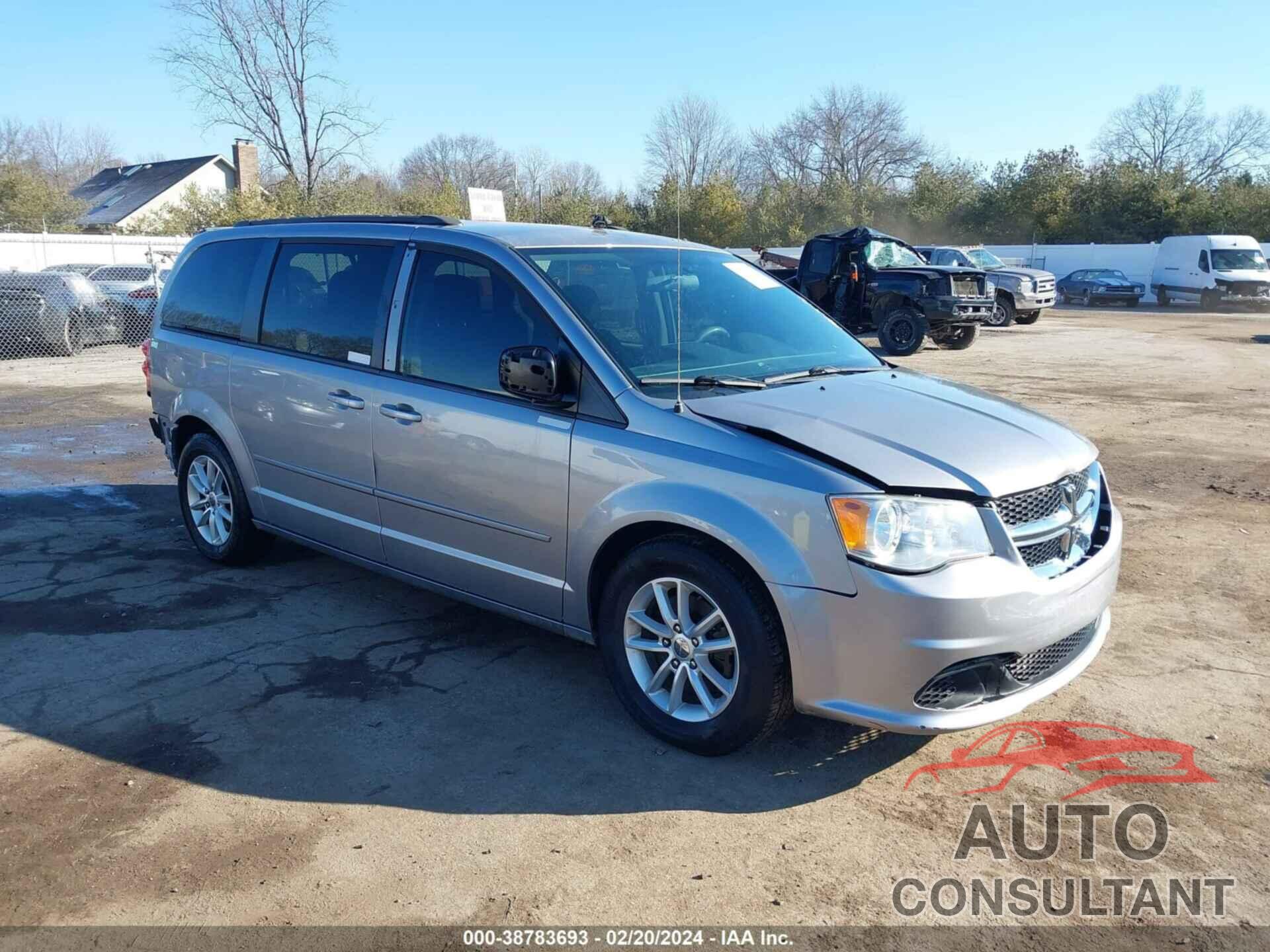 DODGE GRAND CARAVAN 2016 - 2C4RDGCG1GR339153