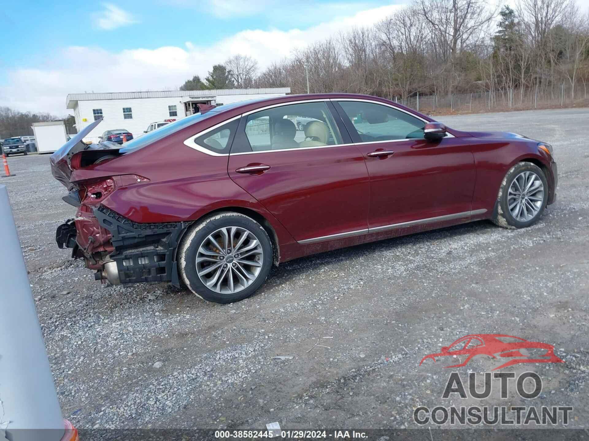 HYUNDAI GENESIS 2016 - KMHGN4JE5GU127973