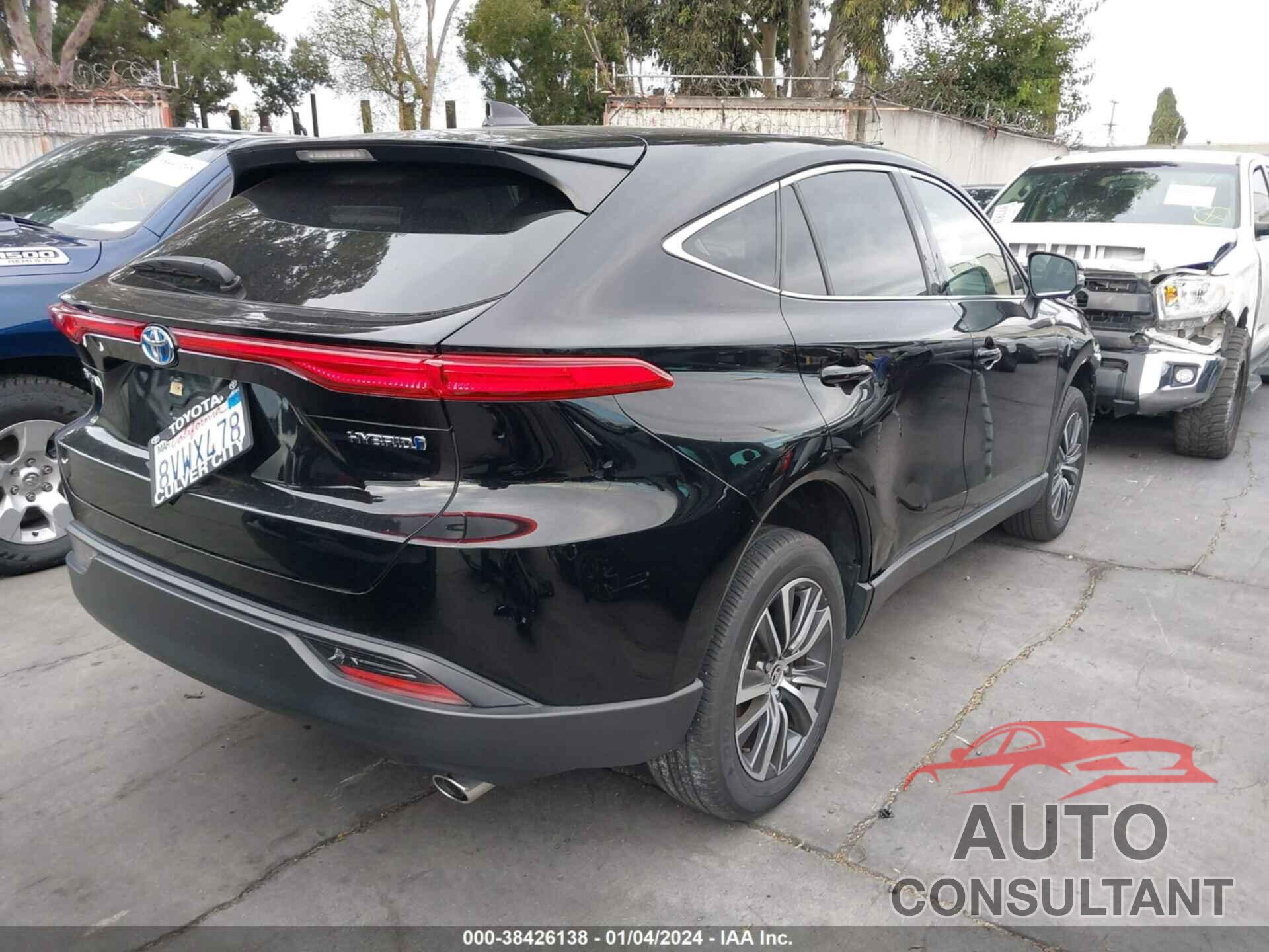 TOYOTA VENZA 2021 - JTEAAAAH6MJ025072