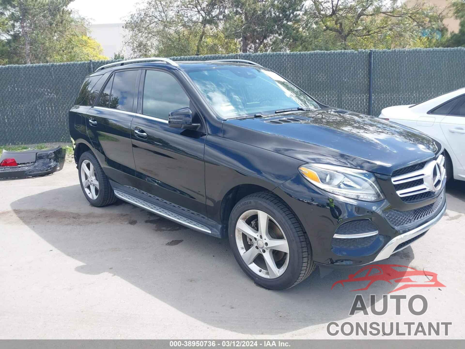 MERCEDES-BENZ GLE 350 2016 - 4JGDA5JB3GA797873