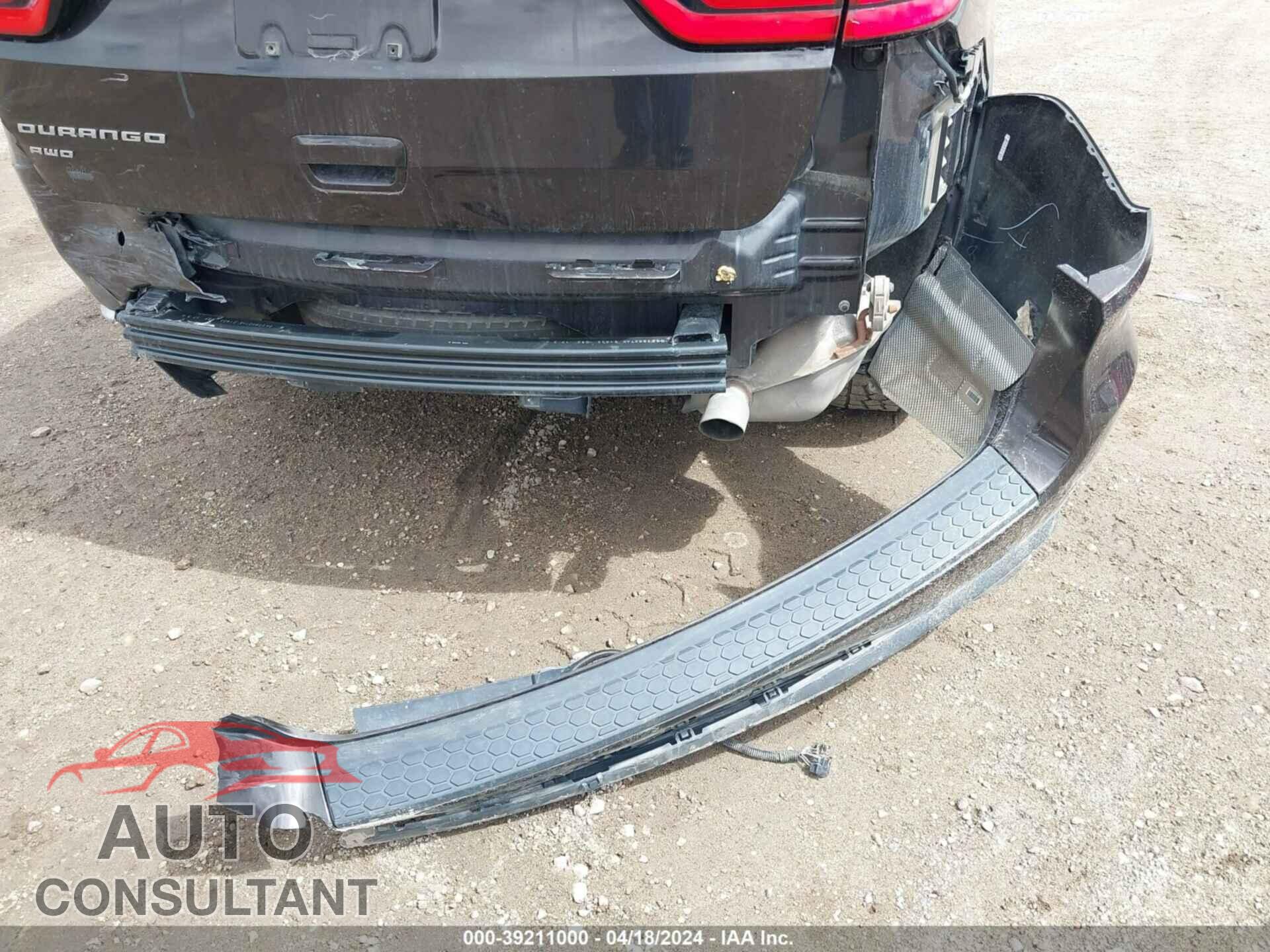 DODGE DURANGO 2017 - 1C4RDJAG6HC824026