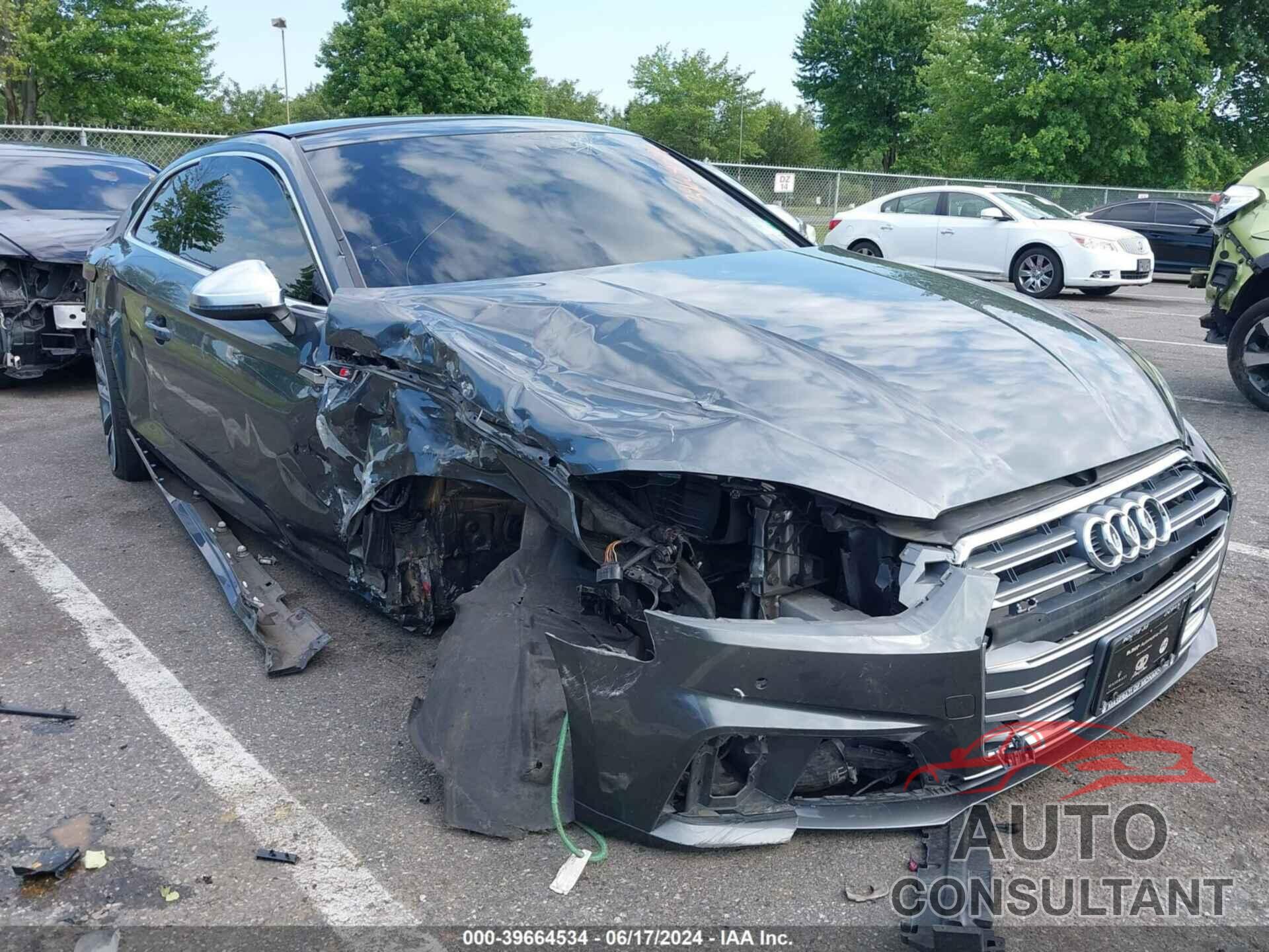 AUDI S5 2018 - WAUP4AF51JA002232