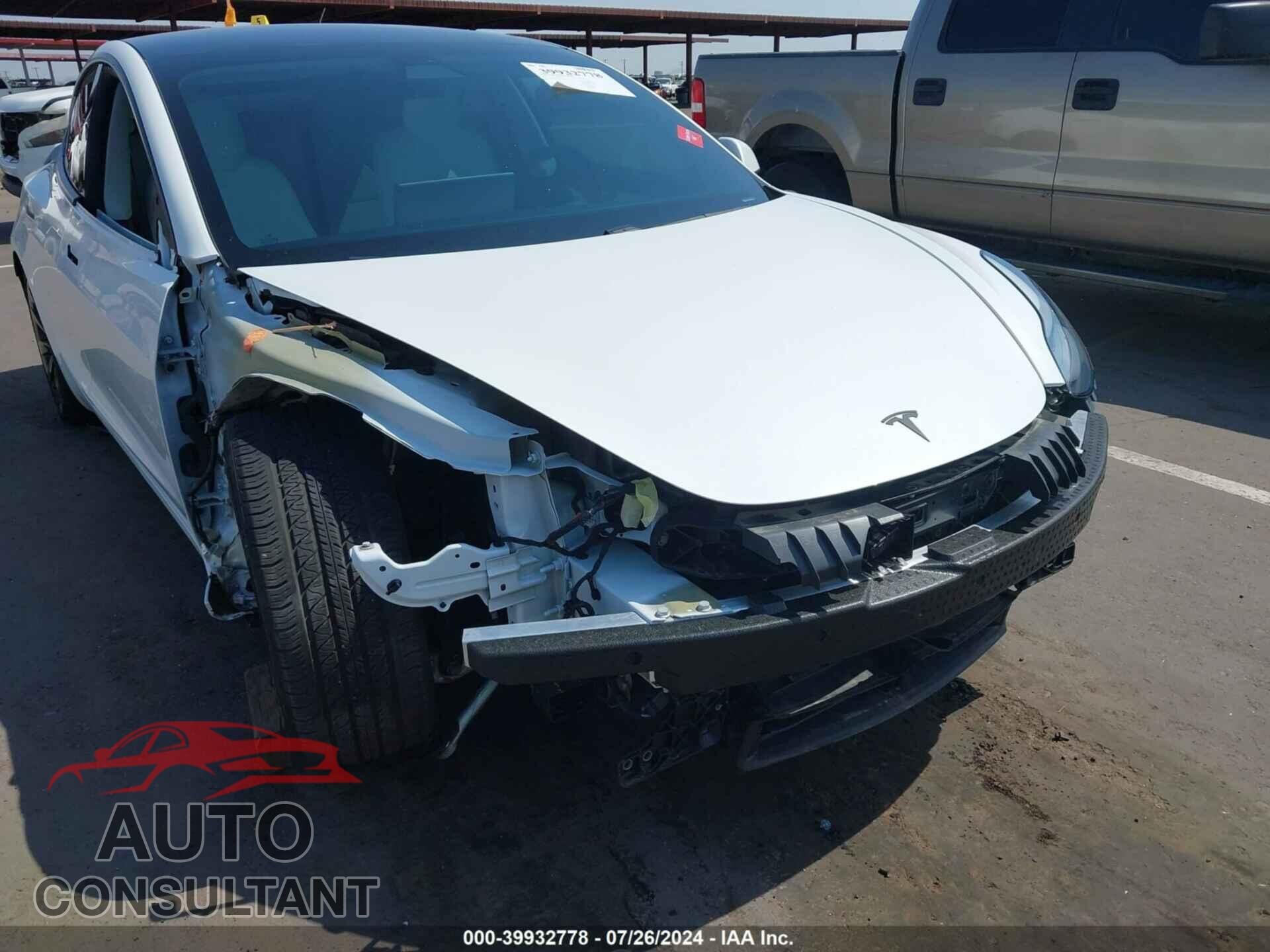 TESLA MODEL 3 2021 - 5YJ3E1EA6MF072768