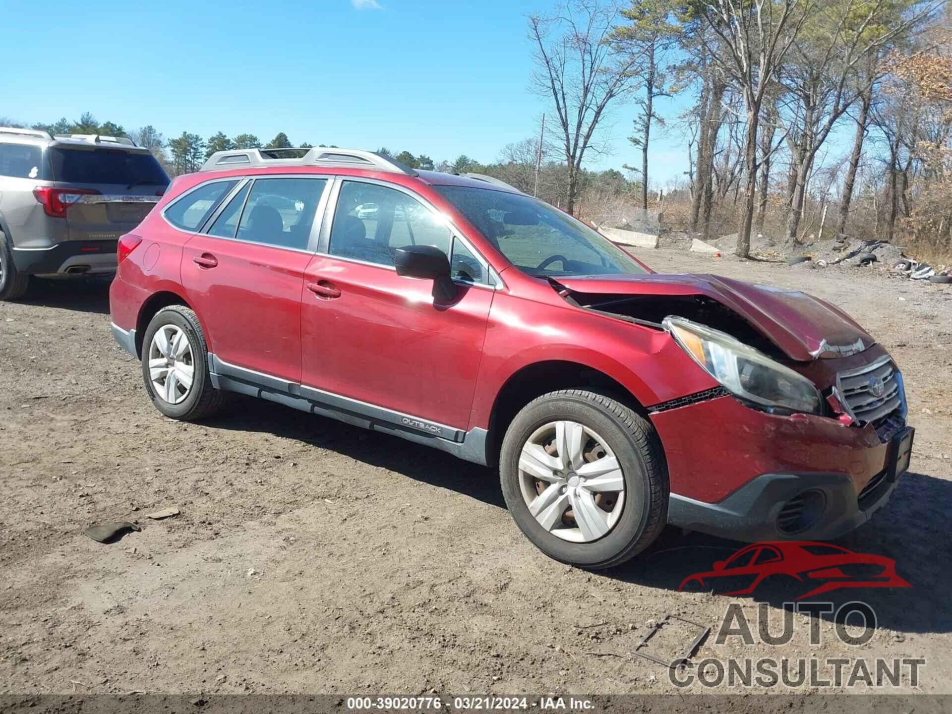 SUBARU OUTBACK 2016 - 4S4BSAAC3G3344217