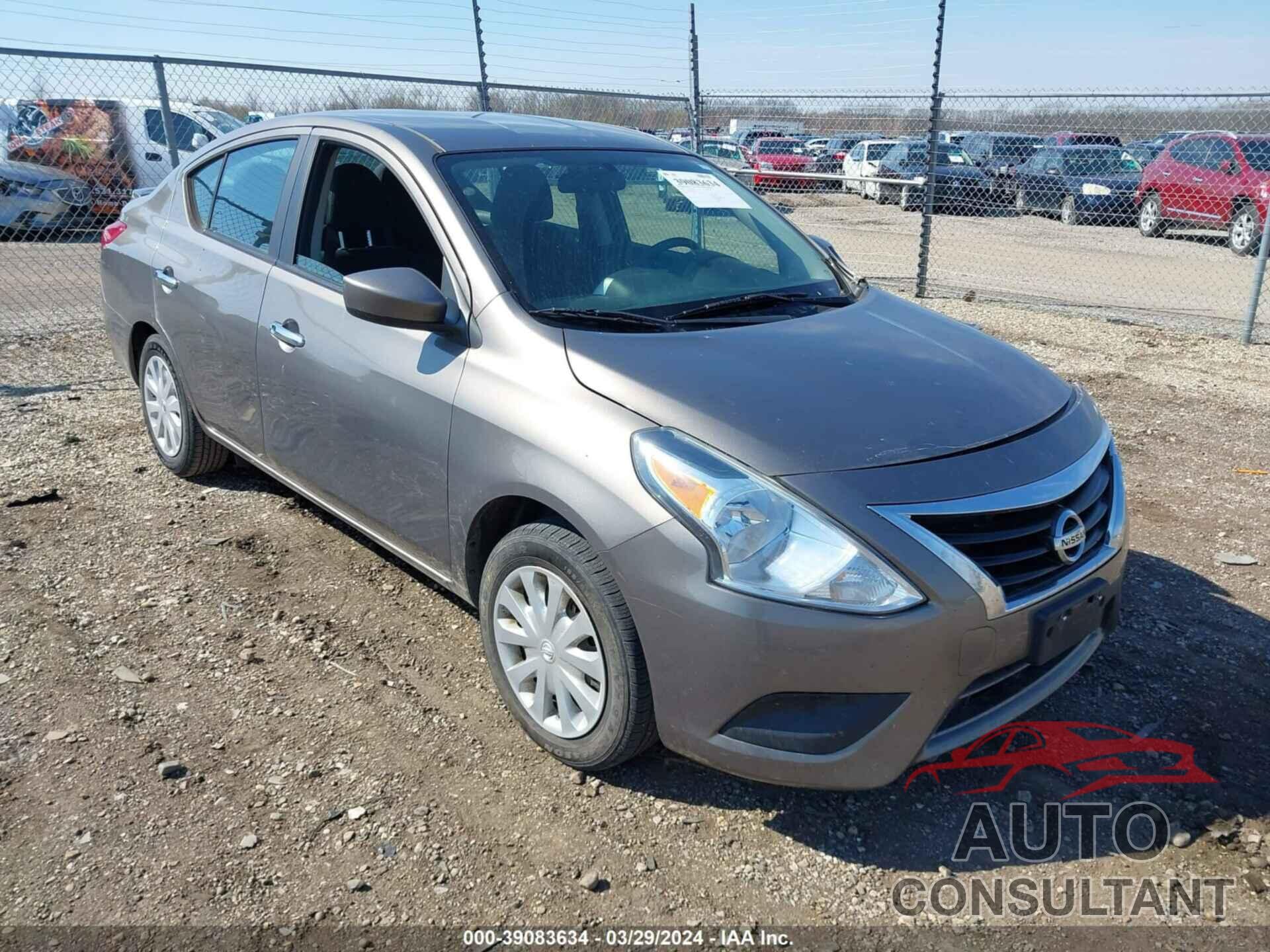 NISSAN VERSA 2016 - 3N1CN7APXGL819522