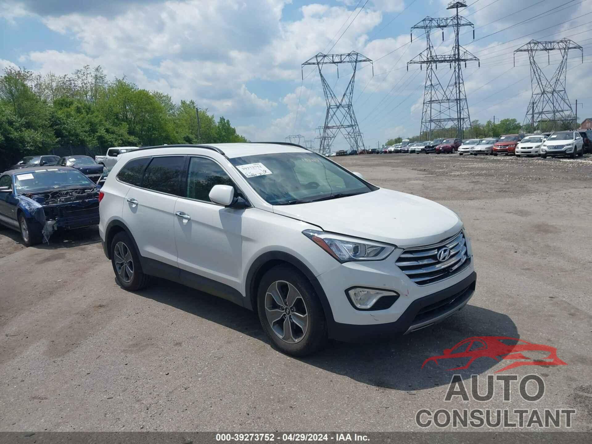 HYUNDAI SANTA FE 2016 - KM8SMDHF0GU133482