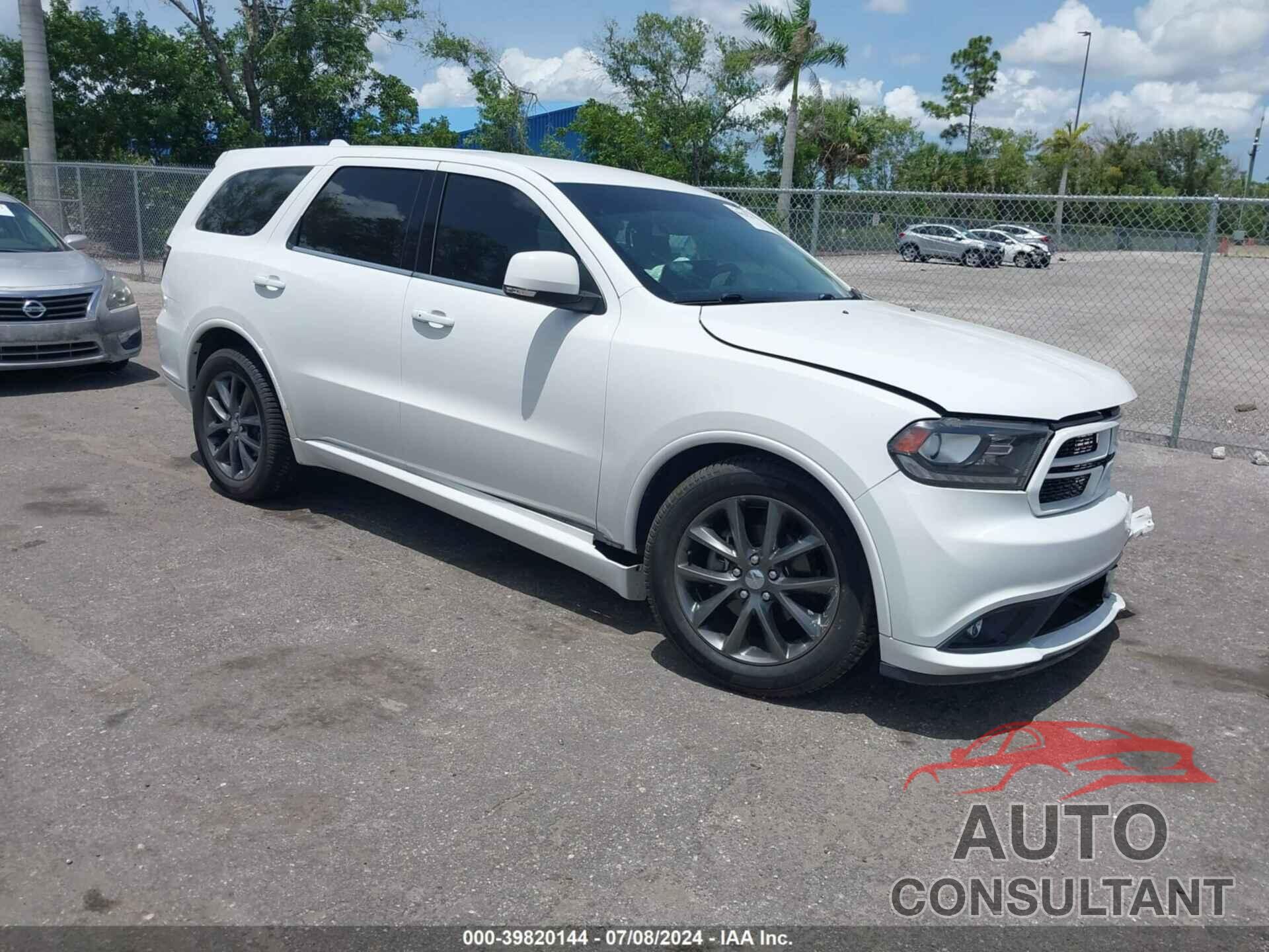 DODGE DURANGO 2018 - 1C4RDHDG1JC316511