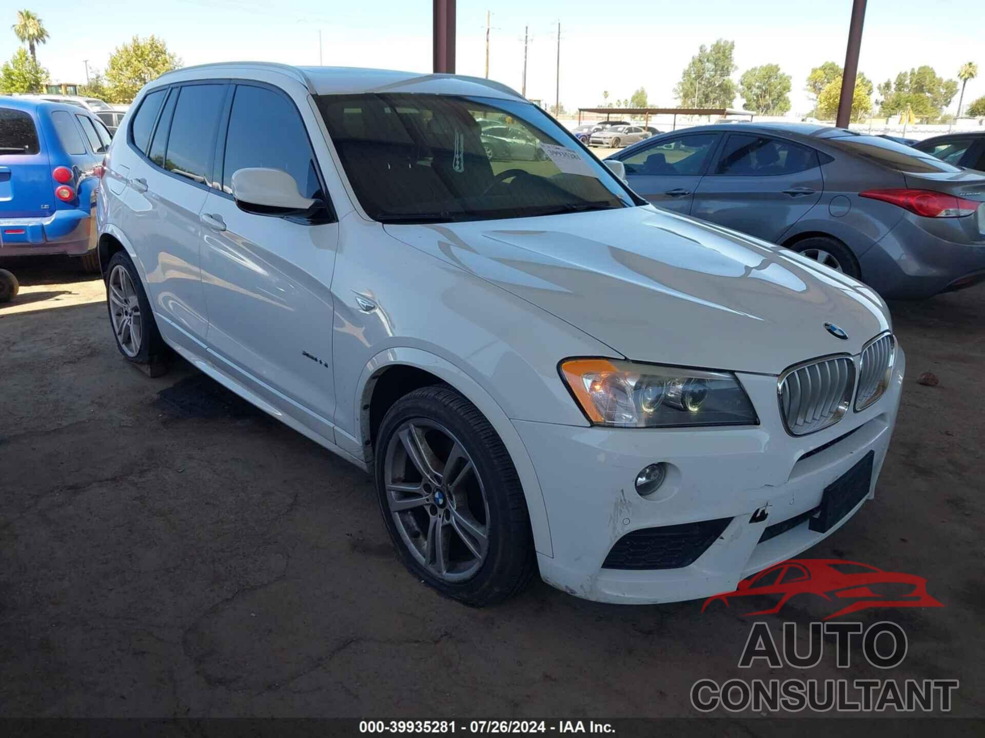 BMW X3 2014 - 5UXWX7C5XEL984932