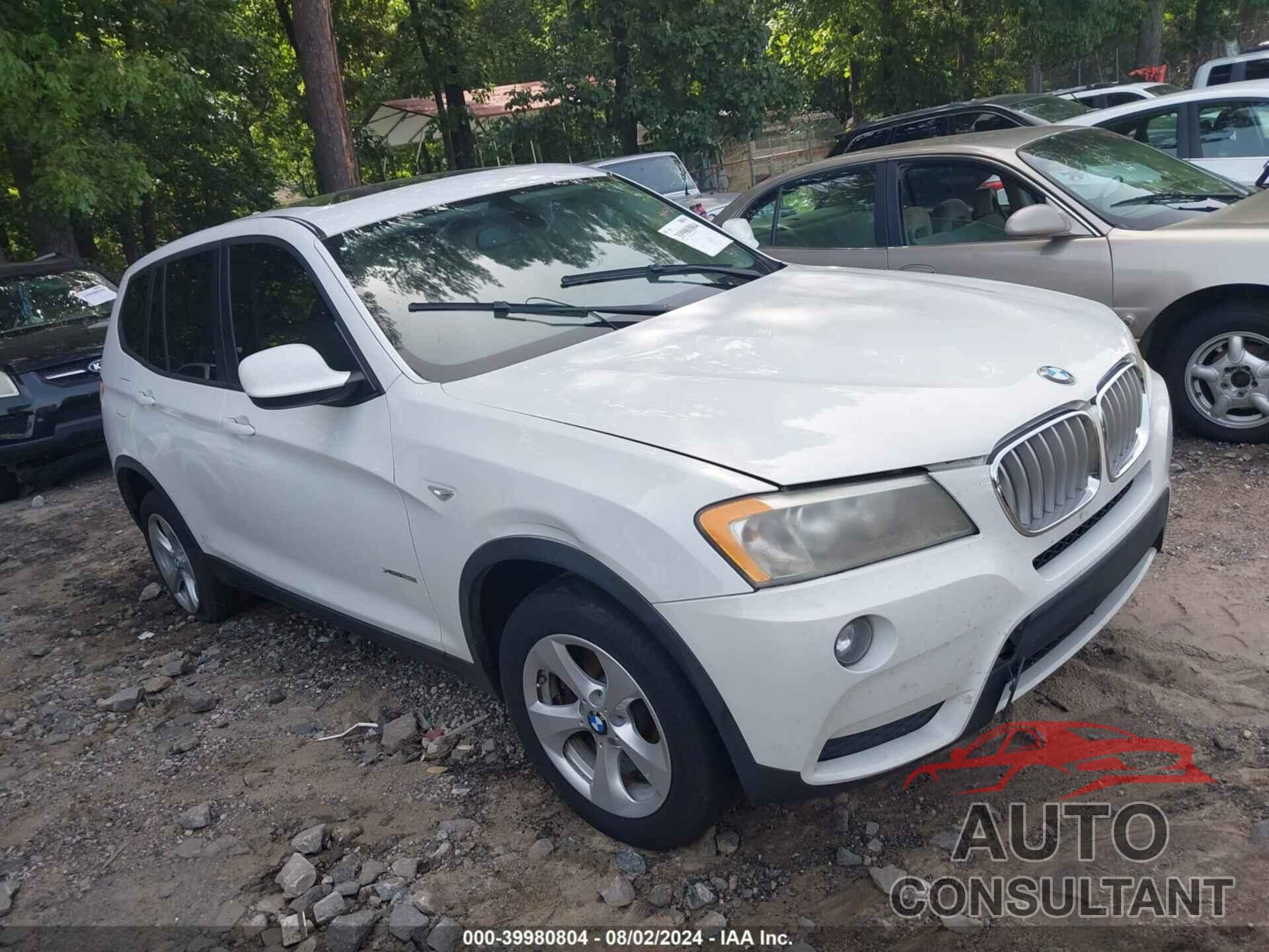 BMW X3 2011 - 5UXWX5C5XBL704426