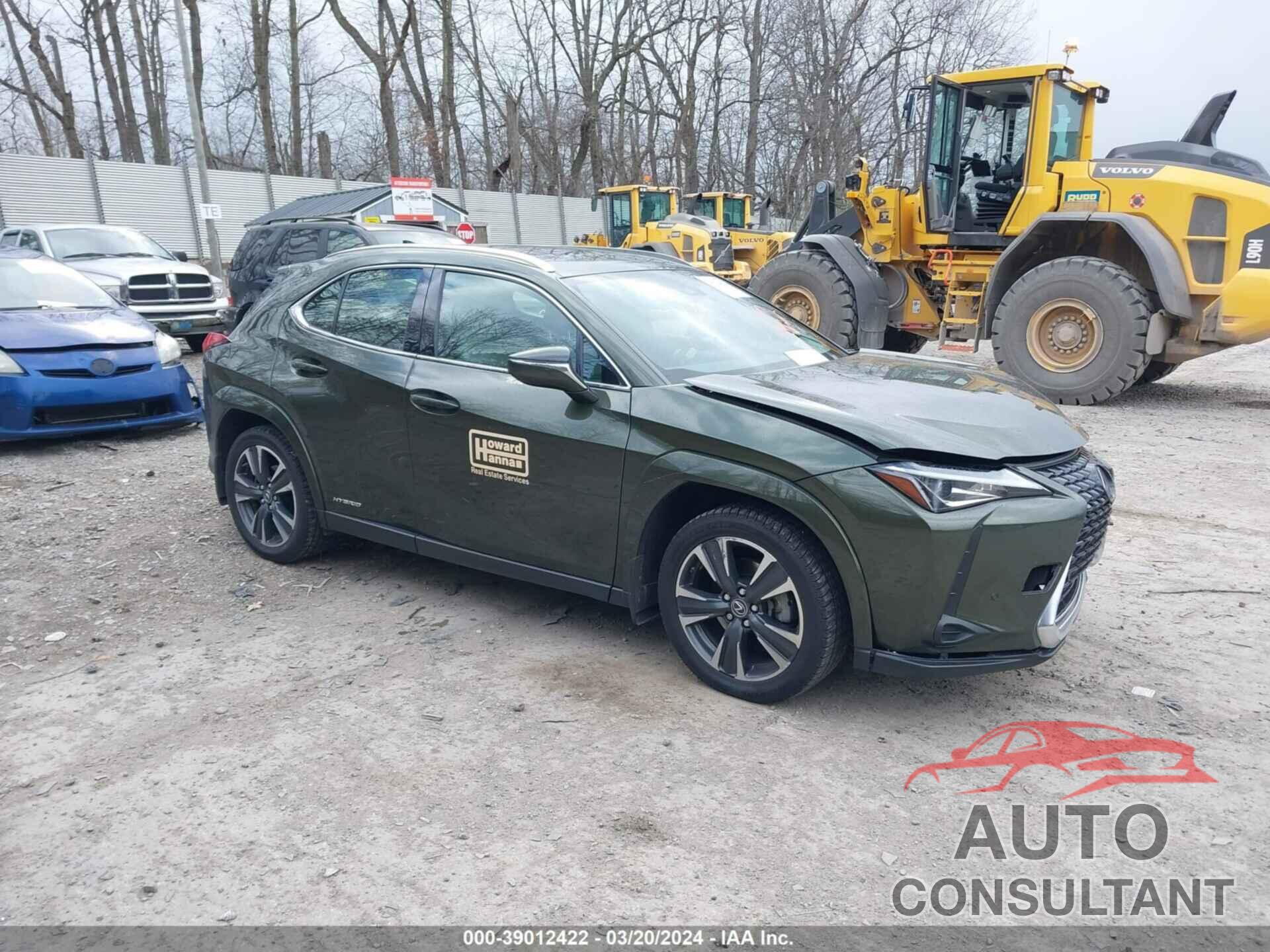 LEXUS UX 250H 2022 - JTHP9JBH3N2058210