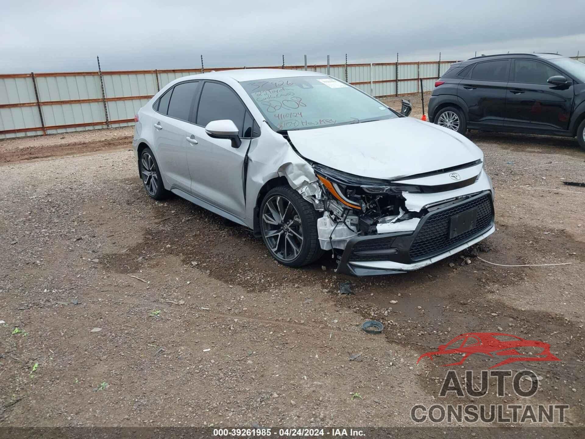 TOYOTA COROLLA 2022 - 5YFS4MCE3NP128208
