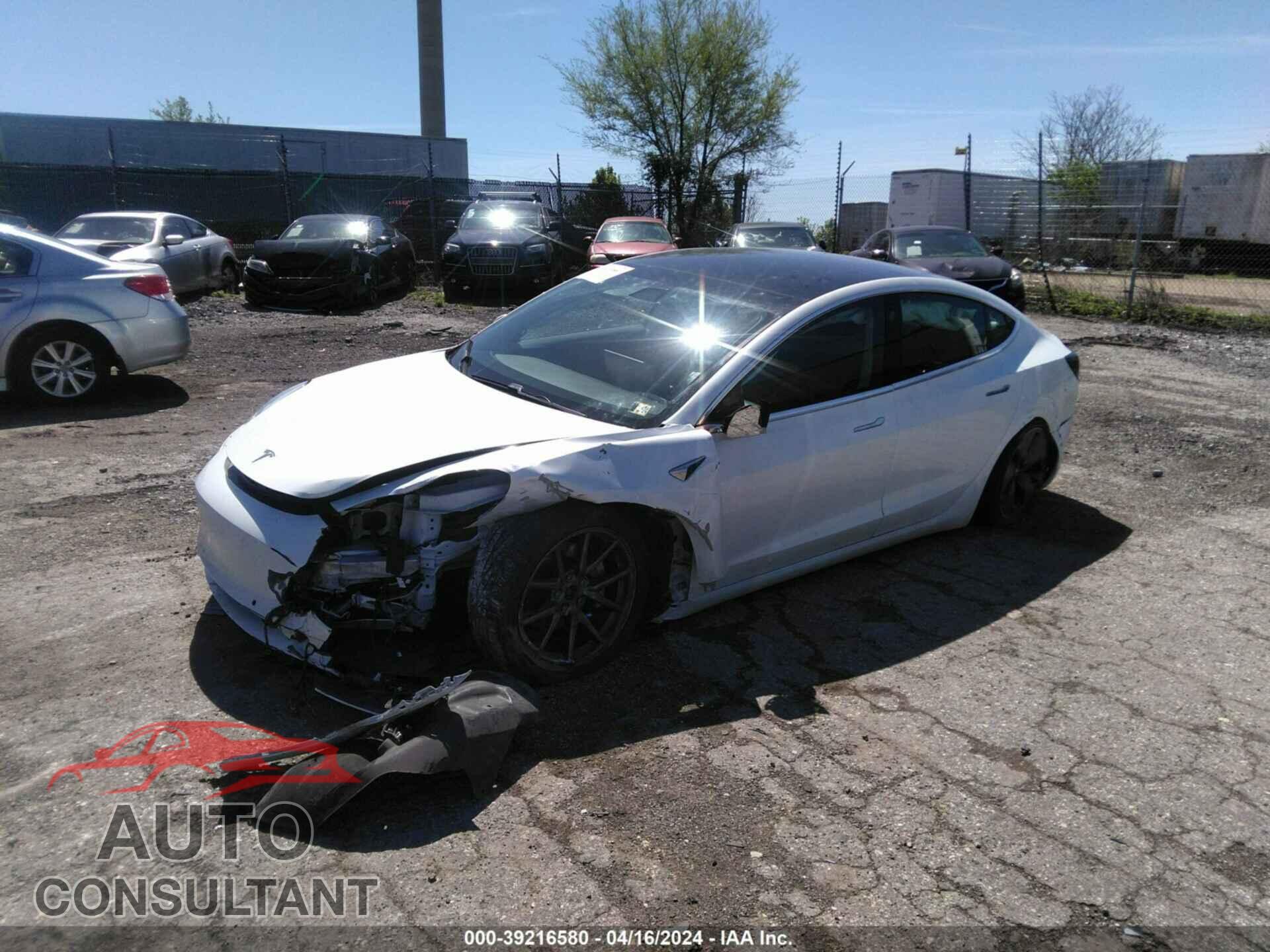 TESLA MODEL 3 2019 - 5YJ3E1EB8KF433424
