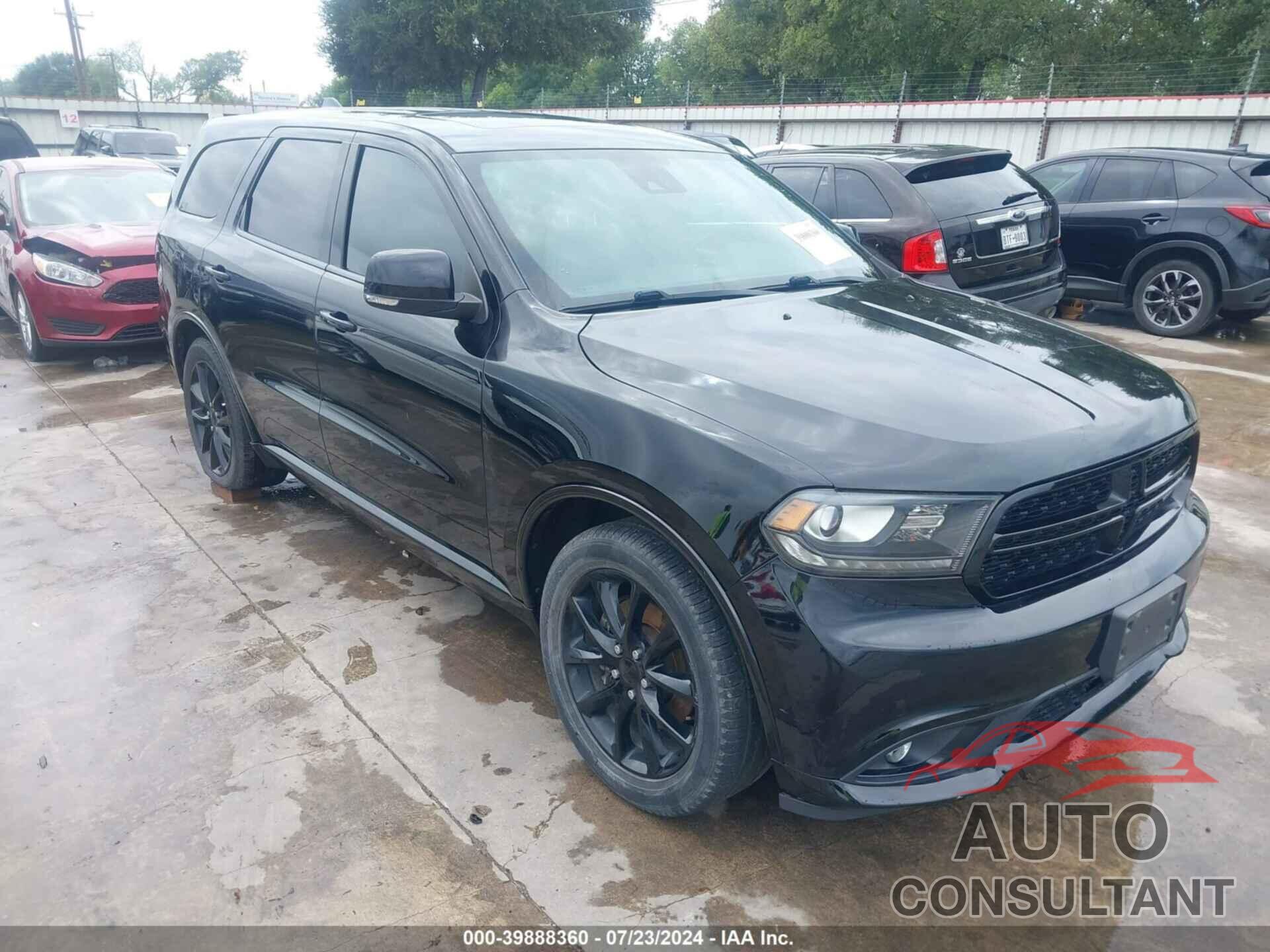 DODGE DURANGO 2017 - 1C4SDHCT1HC859710