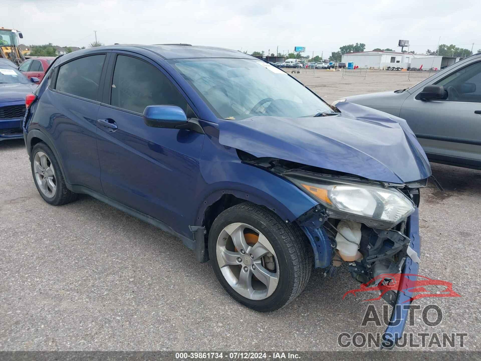 HONDA HR-V 2017 - 3CZRU5H39HG704691
