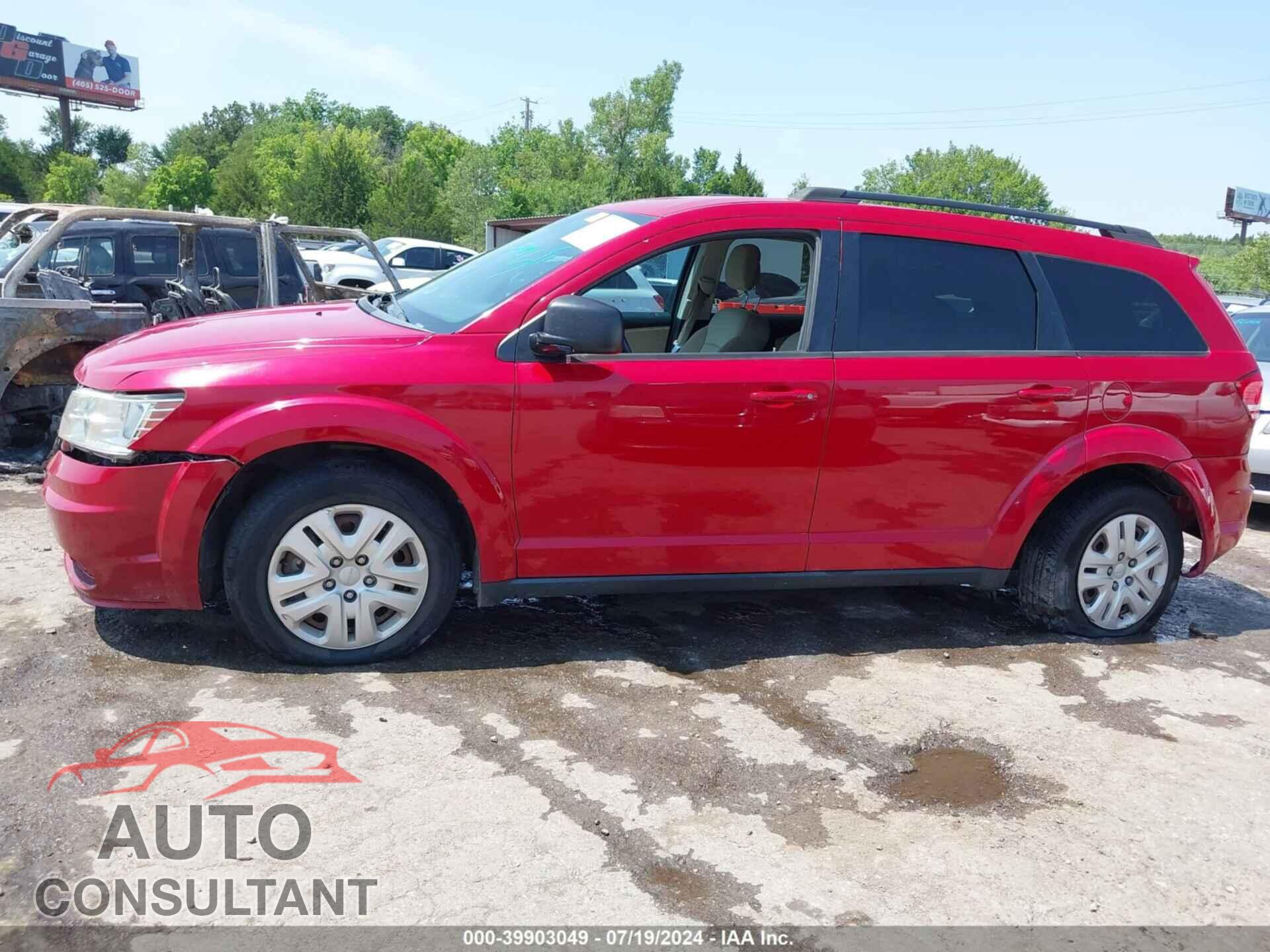 DODGE JOURNEY 2016 - 3C4PDCAB7GT123716
