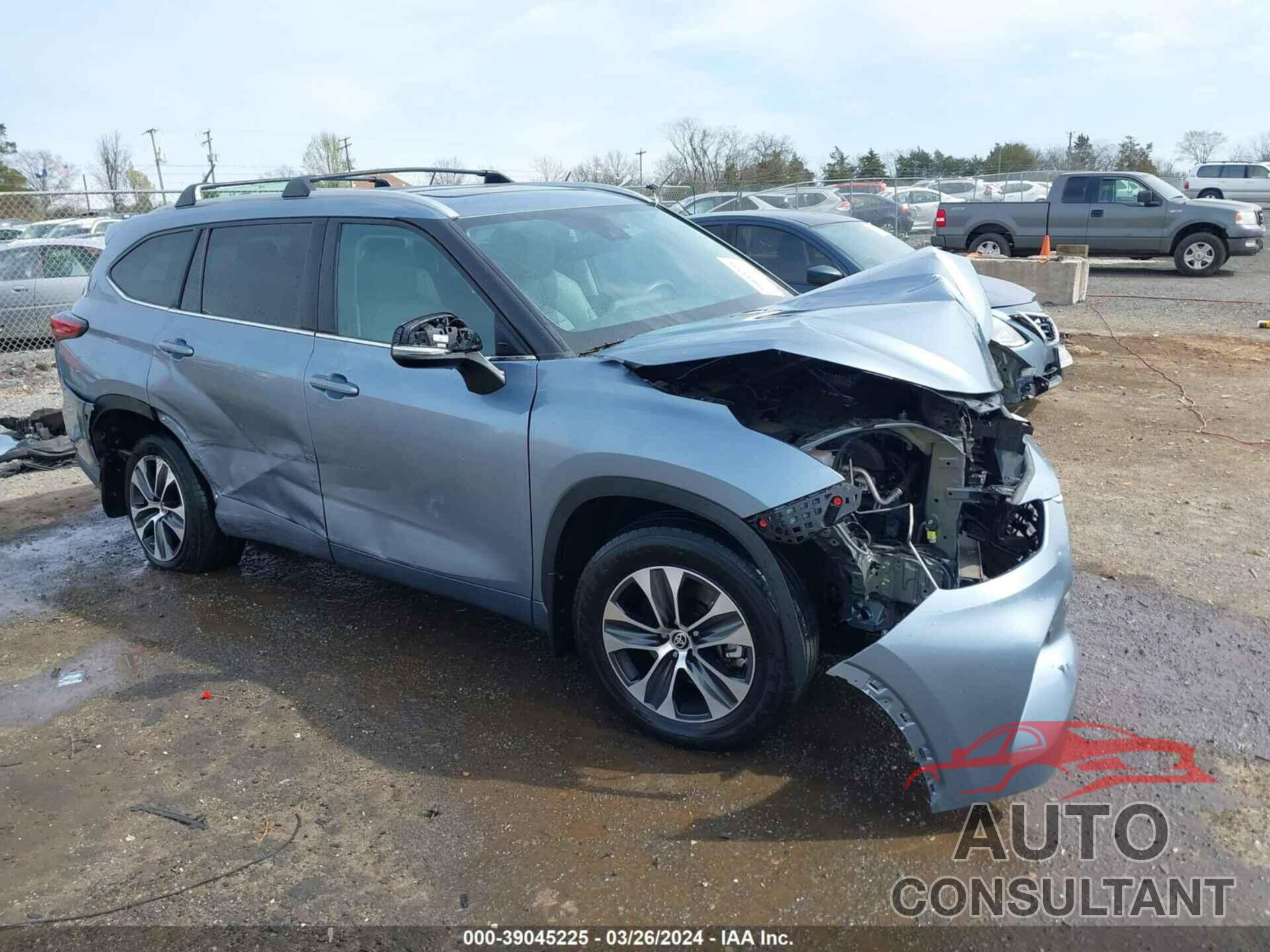 TOYOTA HIGHLANDER 2022 - 5TDHZRBH1NS202222