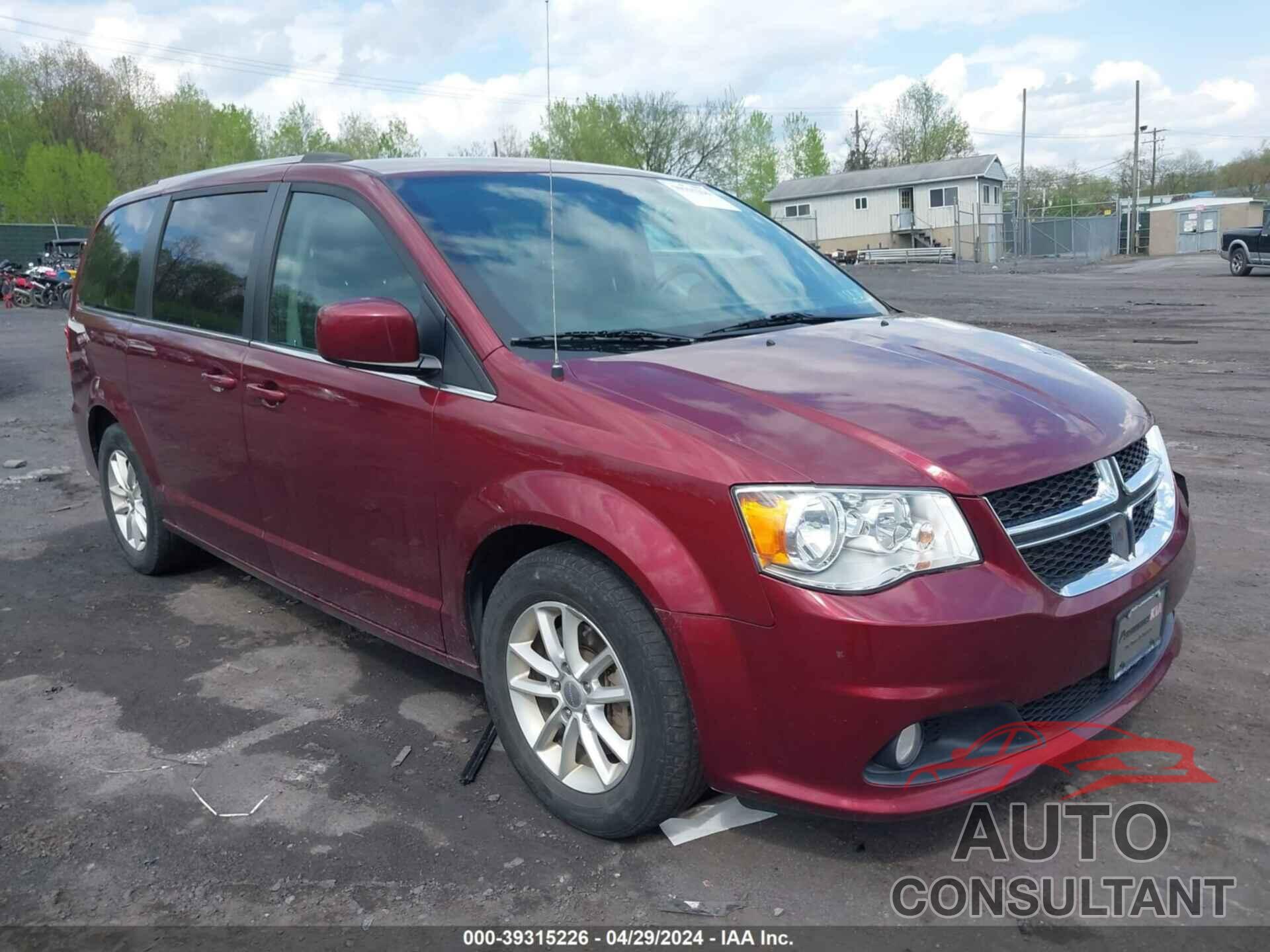 DODGE GRAND CARAVAN 2018 - 2C4RDGCG5JR264805