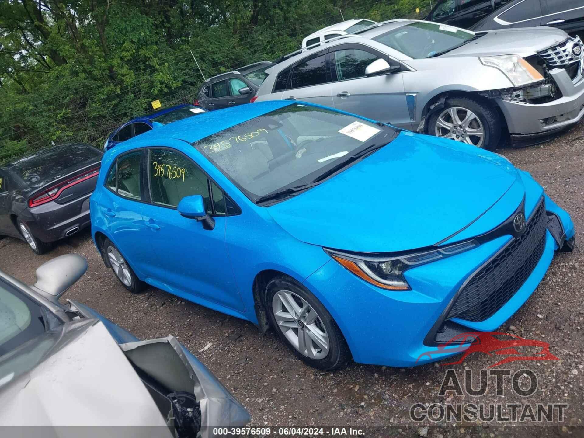 TOYOTA COROLLA 2022 - JTND4MBEXN3177047