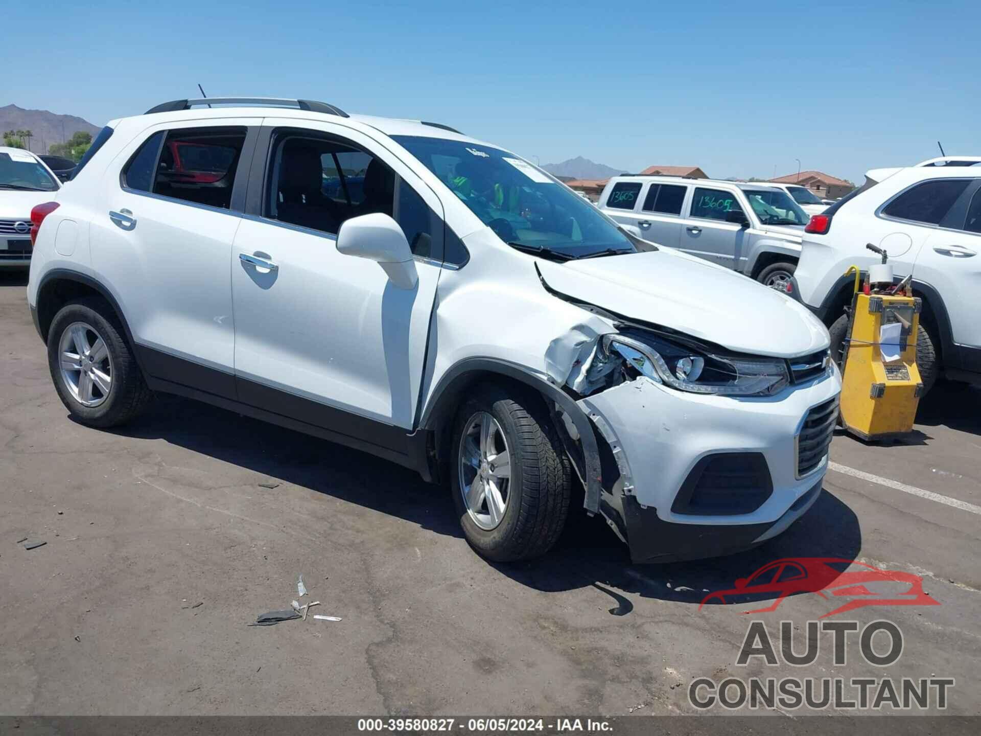 CHEVROLET TRAX 2018 - KL7CJLSB2JB513375