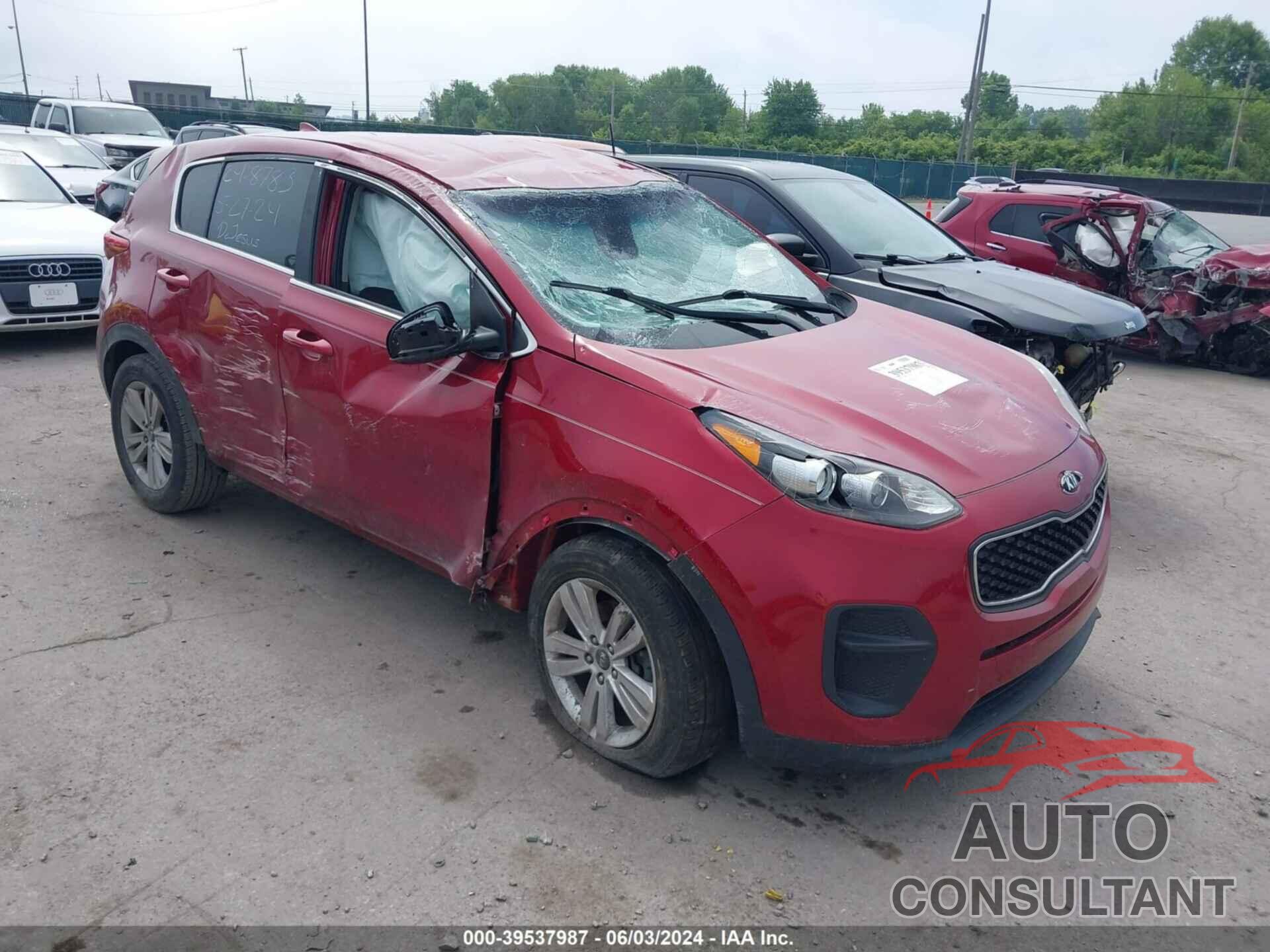 KIA SPORTAGE 2019 - KNDPM3ACXK7548871