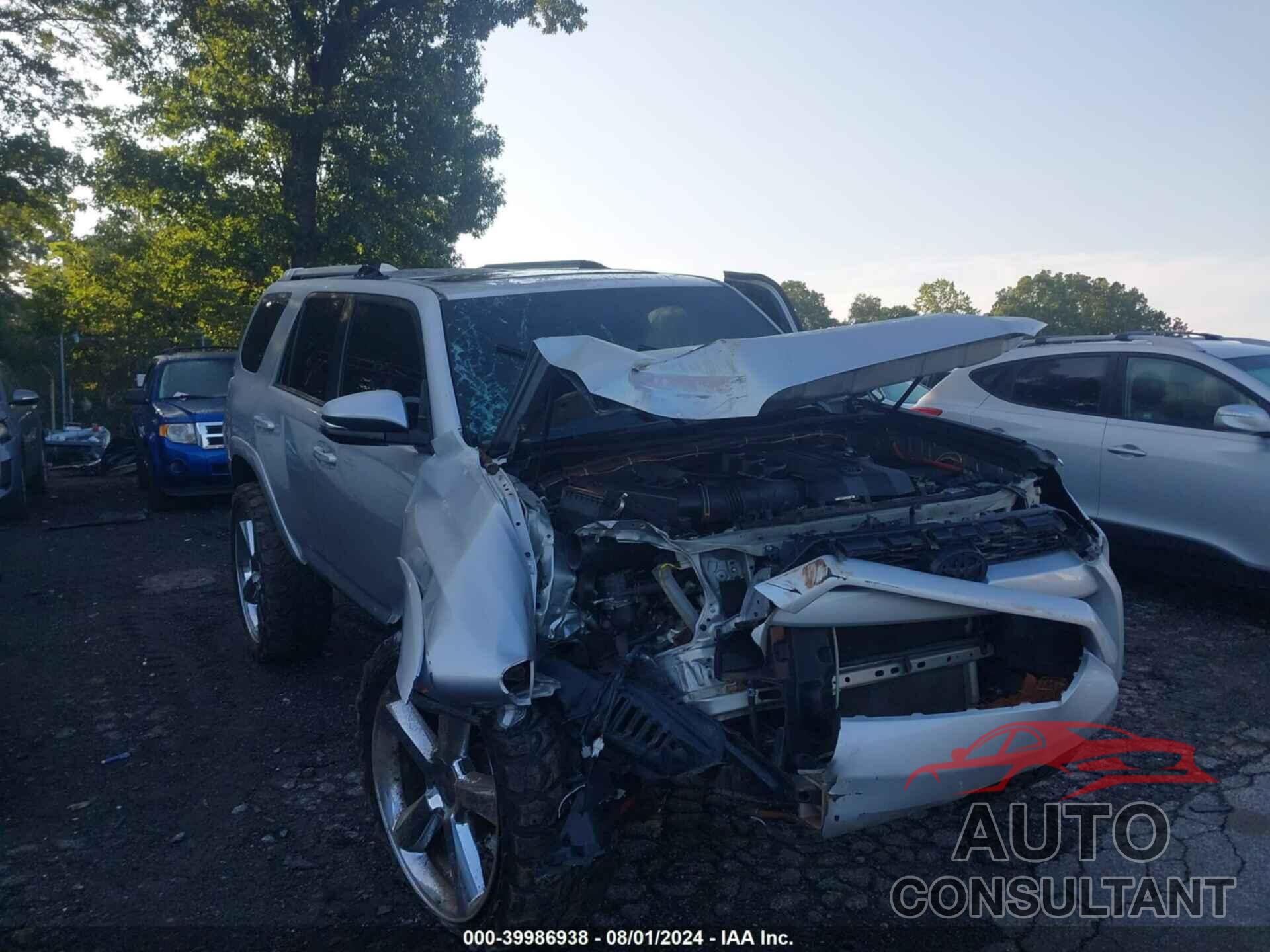 TOYOTA 4RUNNER 2016 - JTEZU5JR4G5127557