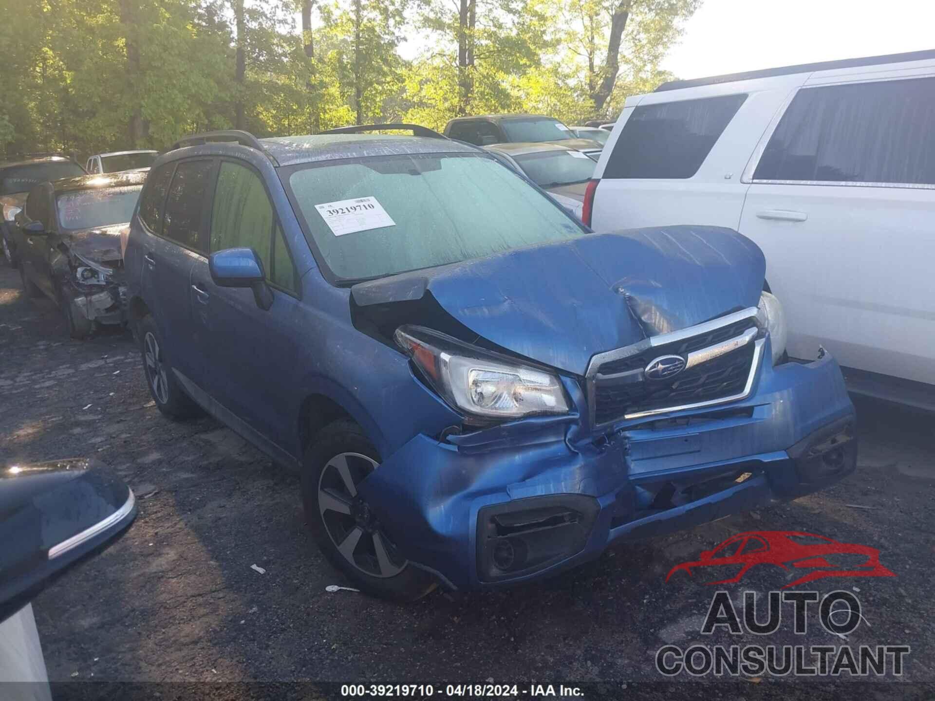 SUBARU FORESTER 2017 - JF2SJAEC0HH574160