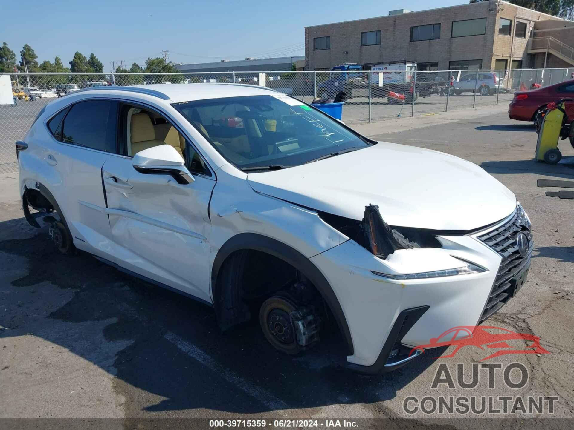 LEXUS NX 300H 2019 - JTJBJRBZ3K2115993