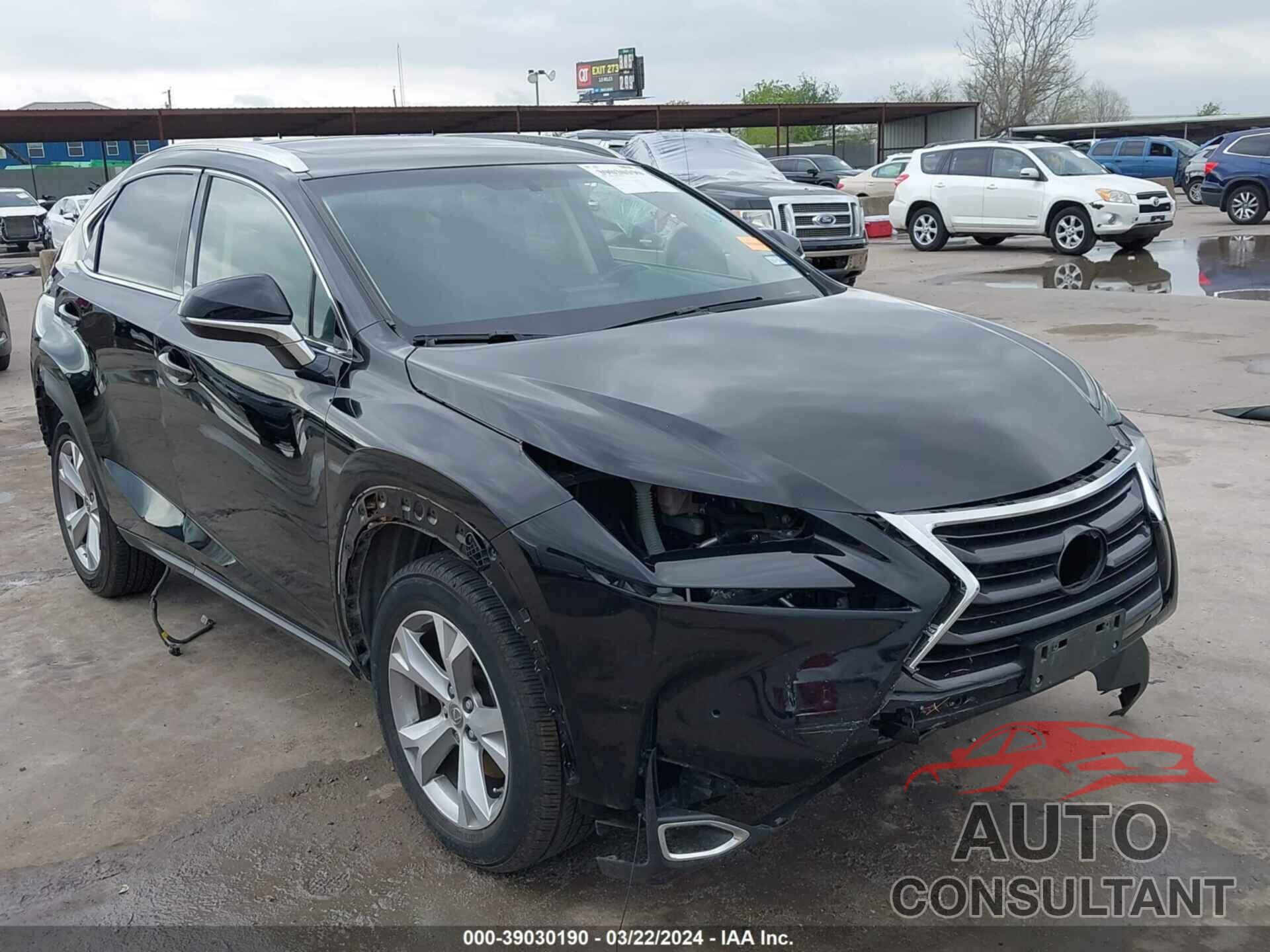 LEXUS NX 200T 2017 - JTJYARBZ7H2056689