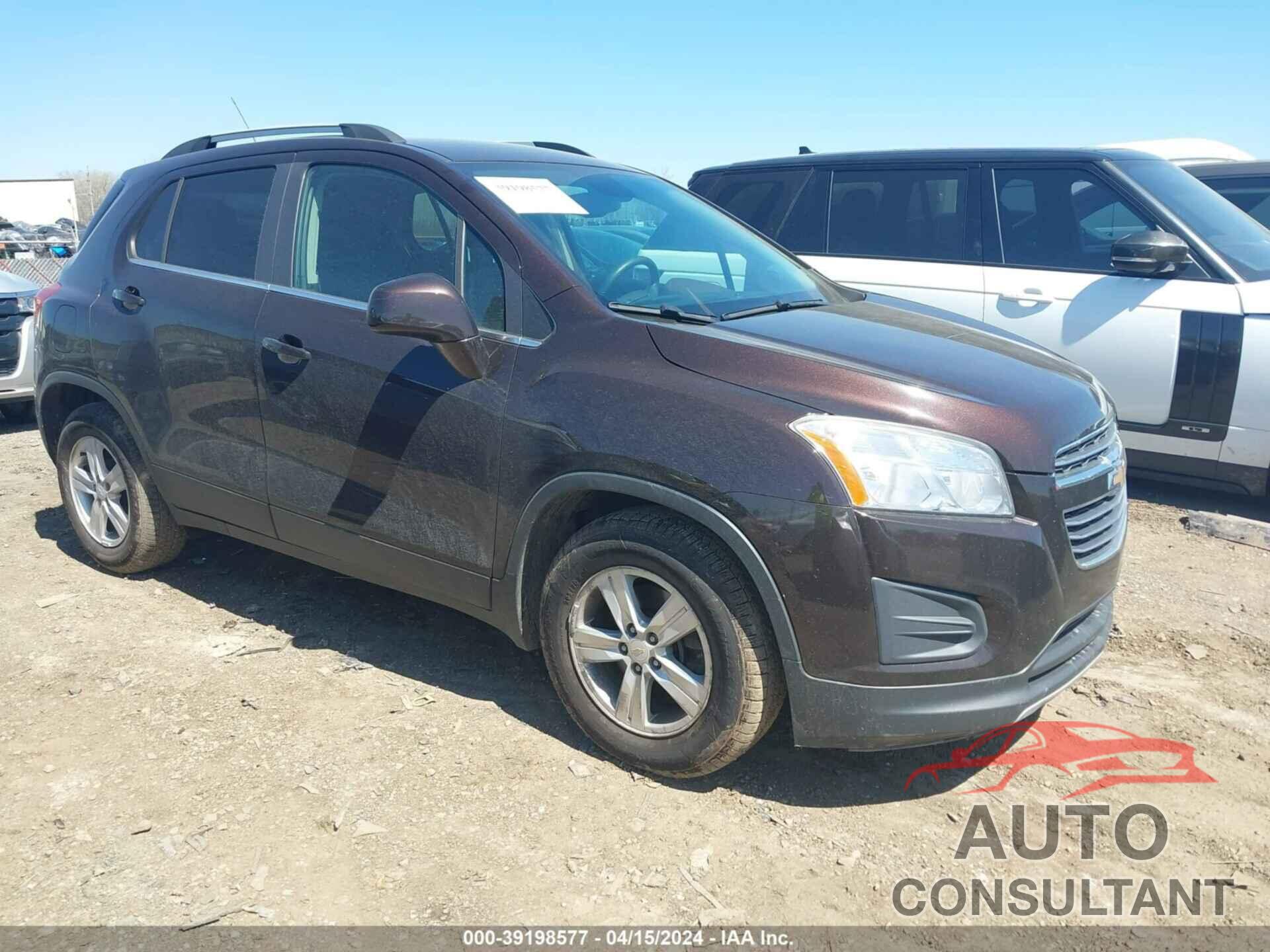 CHEVROLET TRAX 2016 - KL7CJLSB4GB634191