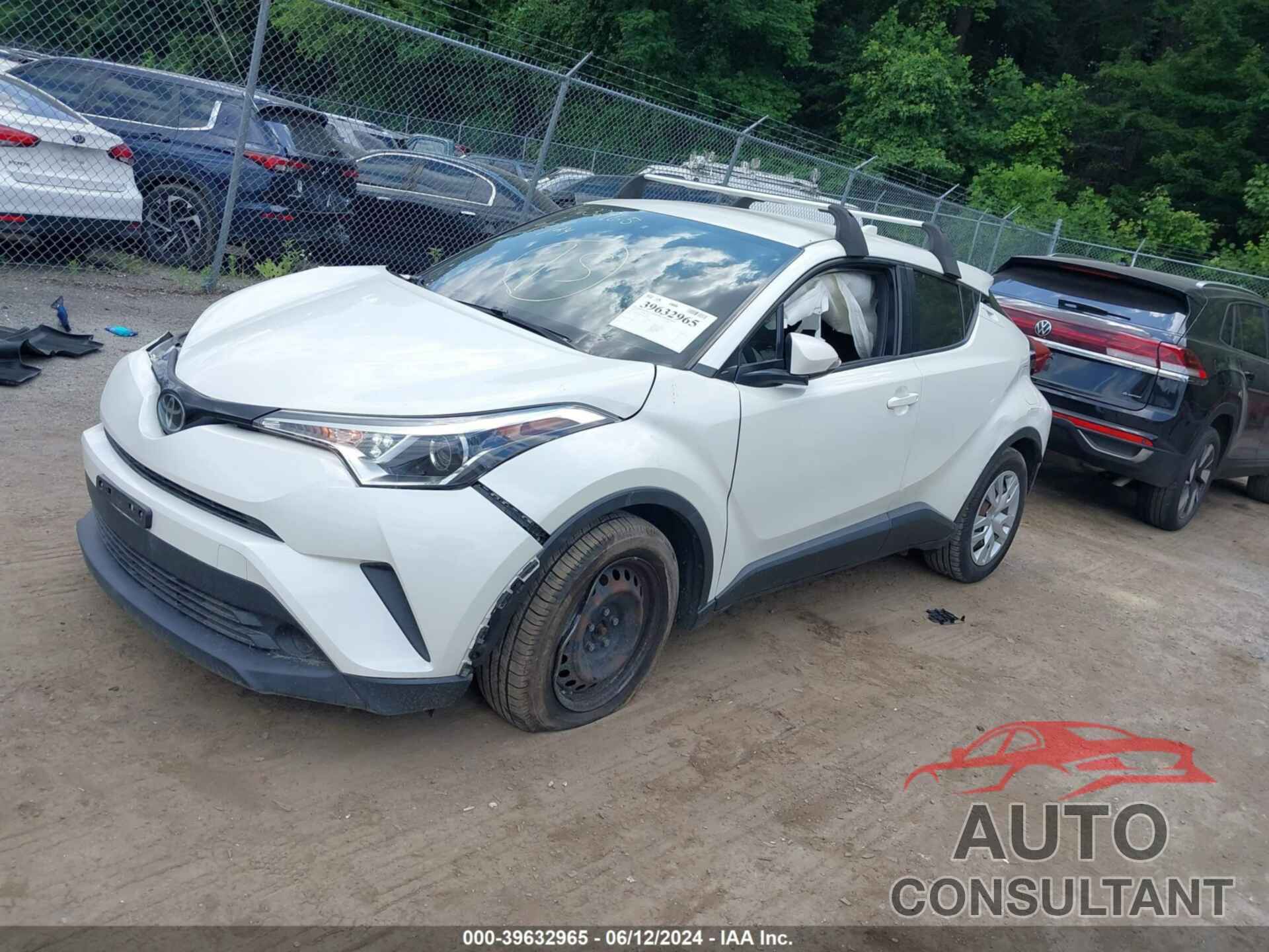 TOYOTA C-HR 2019 - JTNKHMBX9K1028584