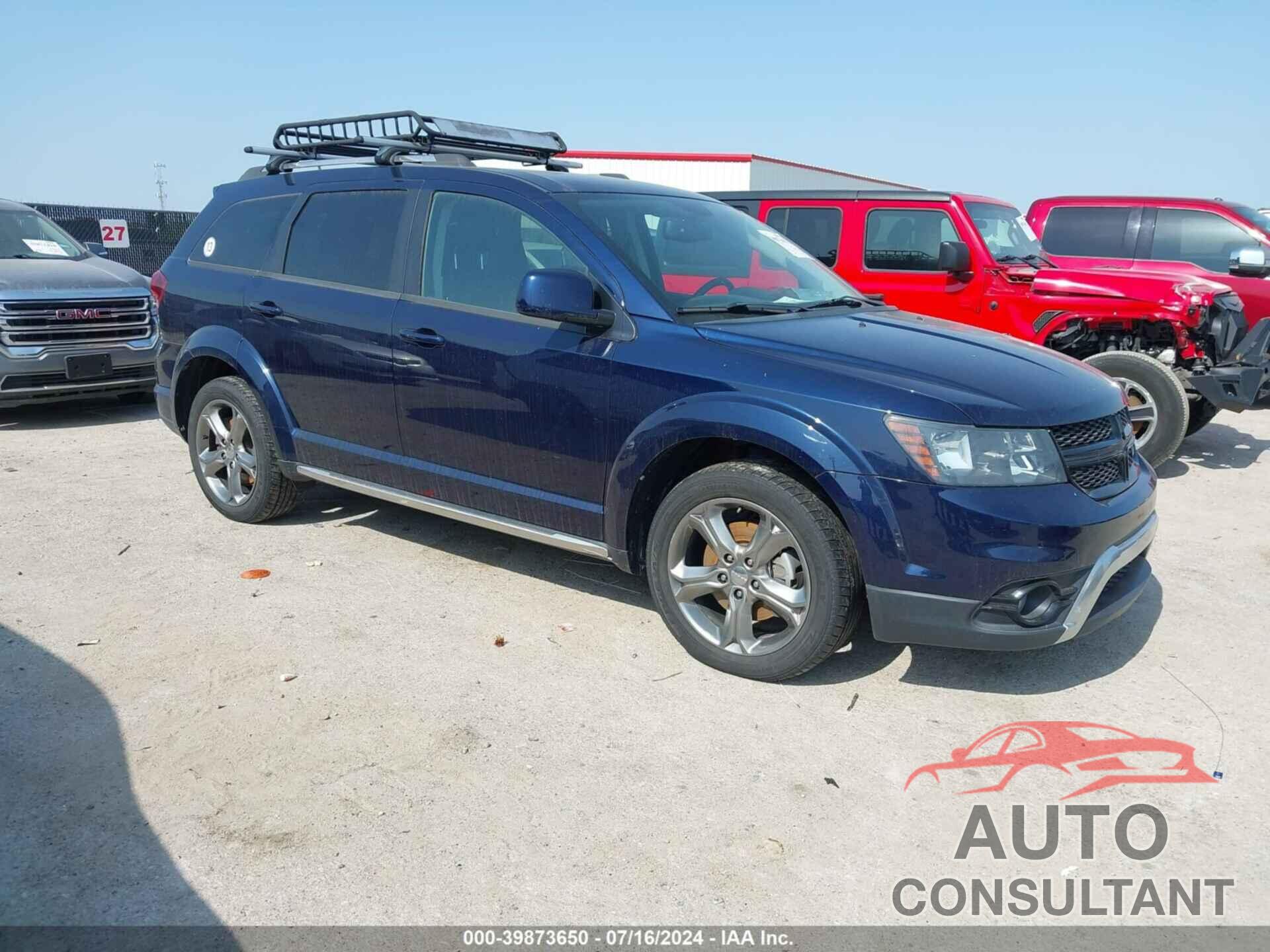 DODGE JOURNEY 2017 - 3C4PDDGG5HT549558