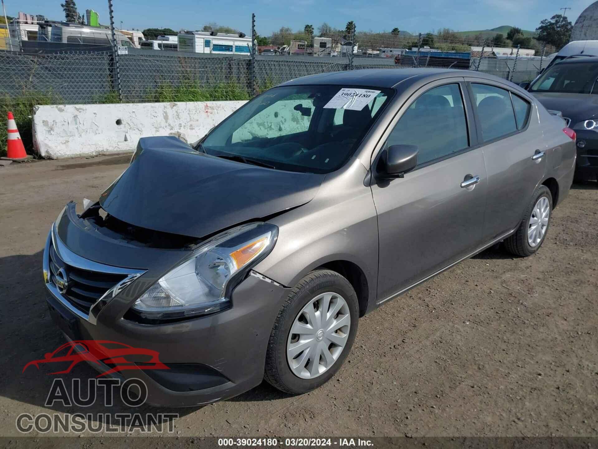 NISSAN VERSA 2016 - 3N1CN7AP1GL896800